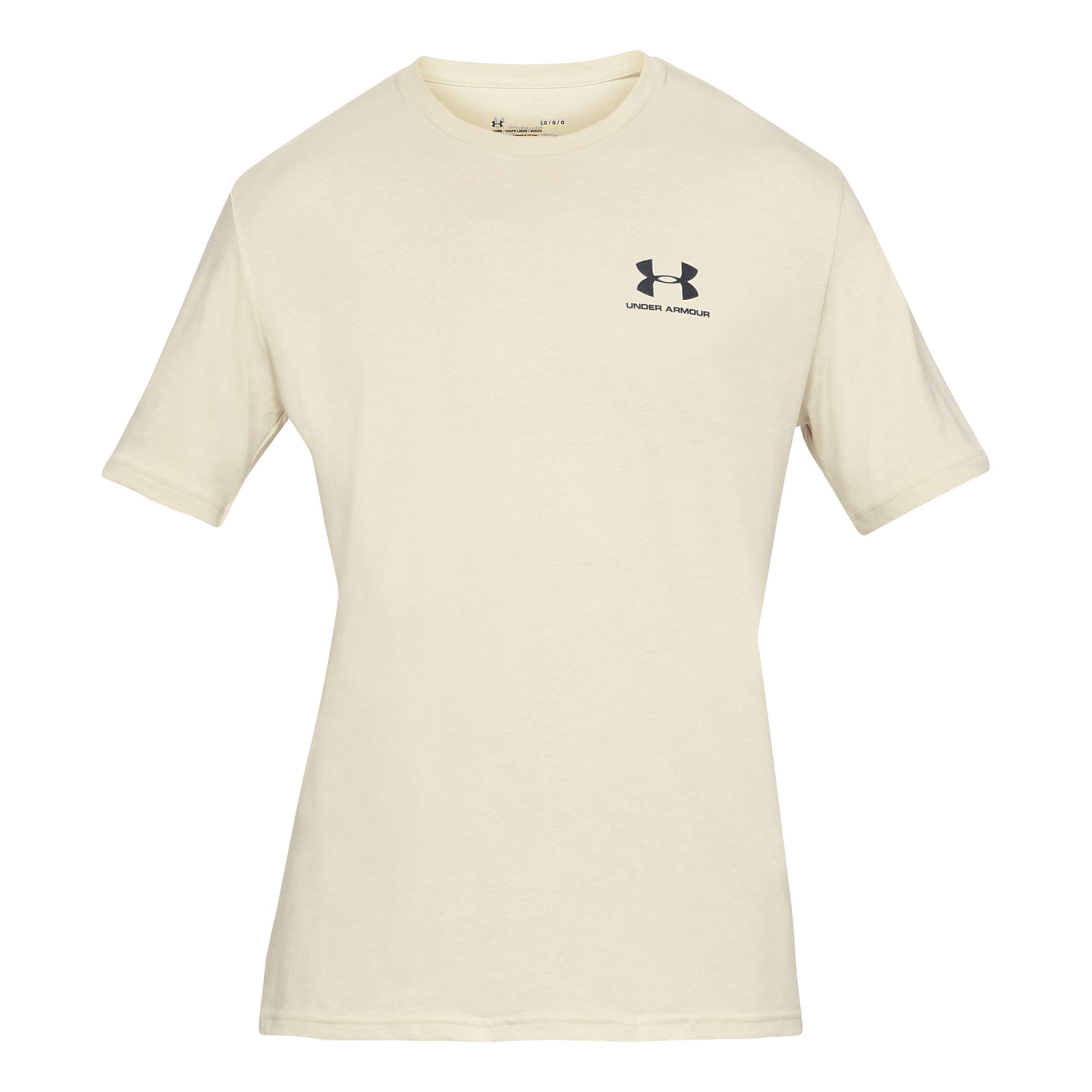Under Armour Sportstyle Left Chef Tričko Muži - khaki,