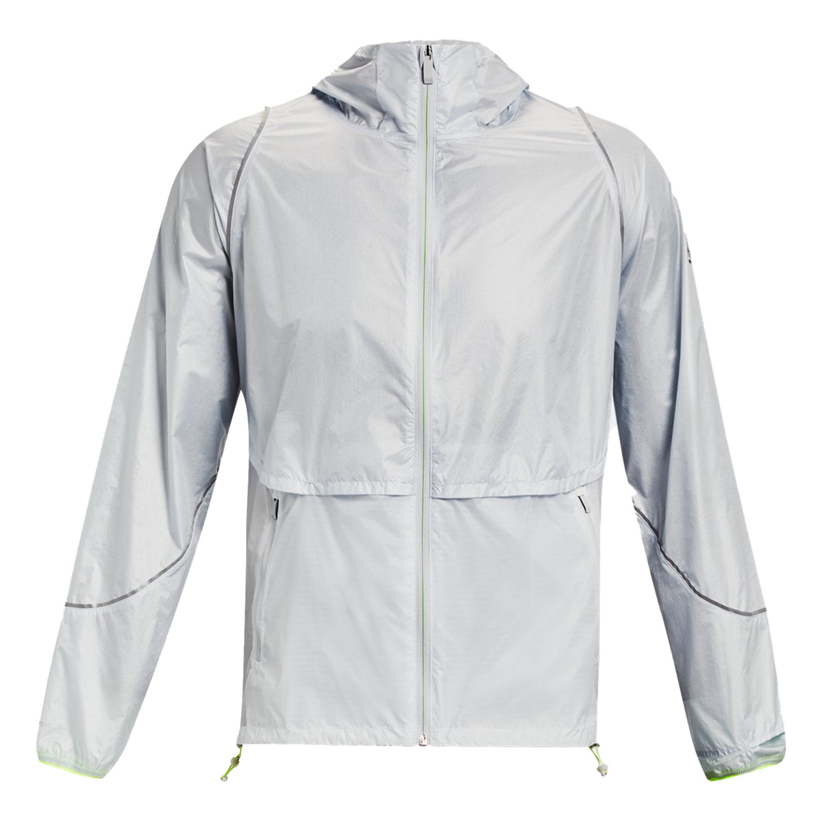 Under Armour Impasse Lightweight Run Běžecká Bunda Muži-Šedá