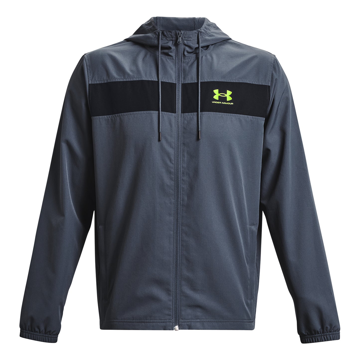 Under Armour Sportstyle Windbreaker Tréninková bunda Muži - tmavě šedá, černá