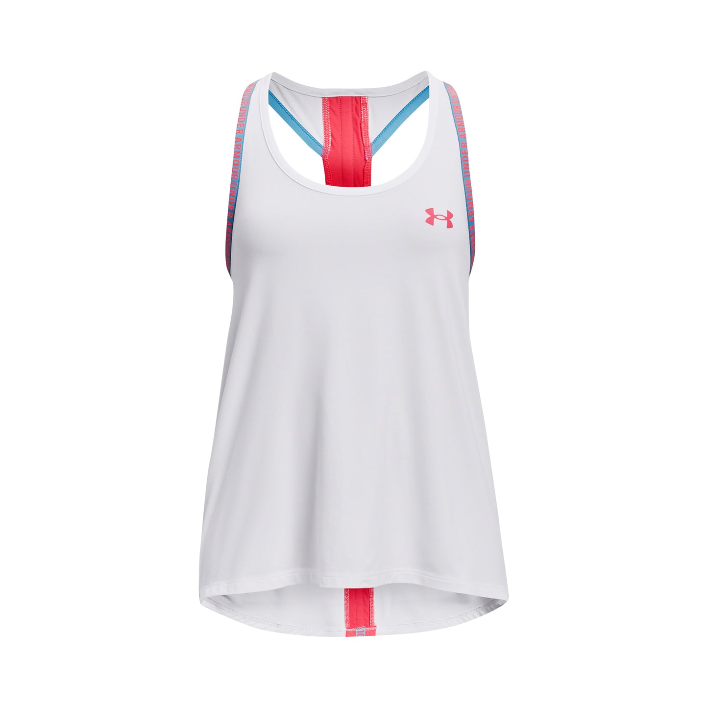 Under Armour Knockout Sportovní tílko Dívky - bílá, růžová