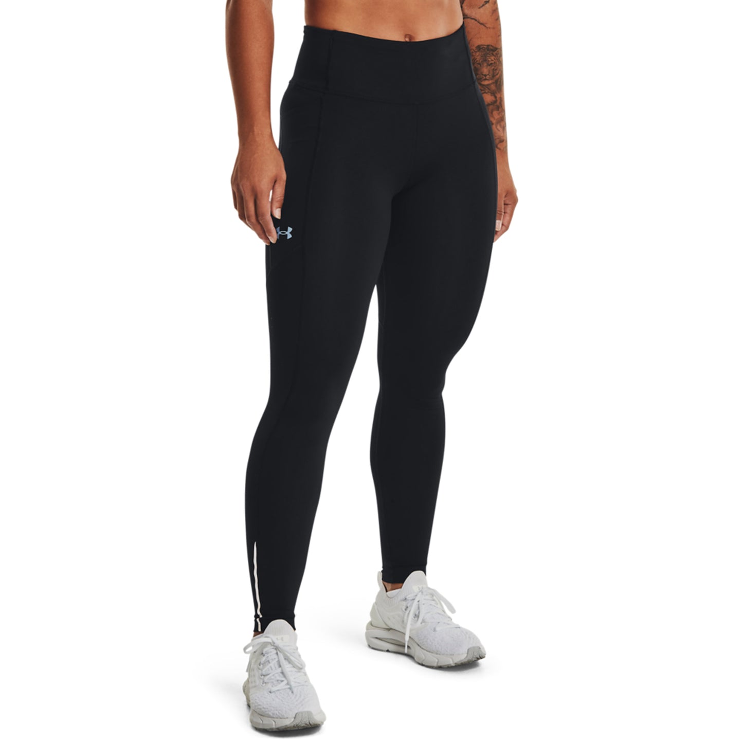 Under Armour Fly Fast Bežecké pančuchy Dámy - černá,