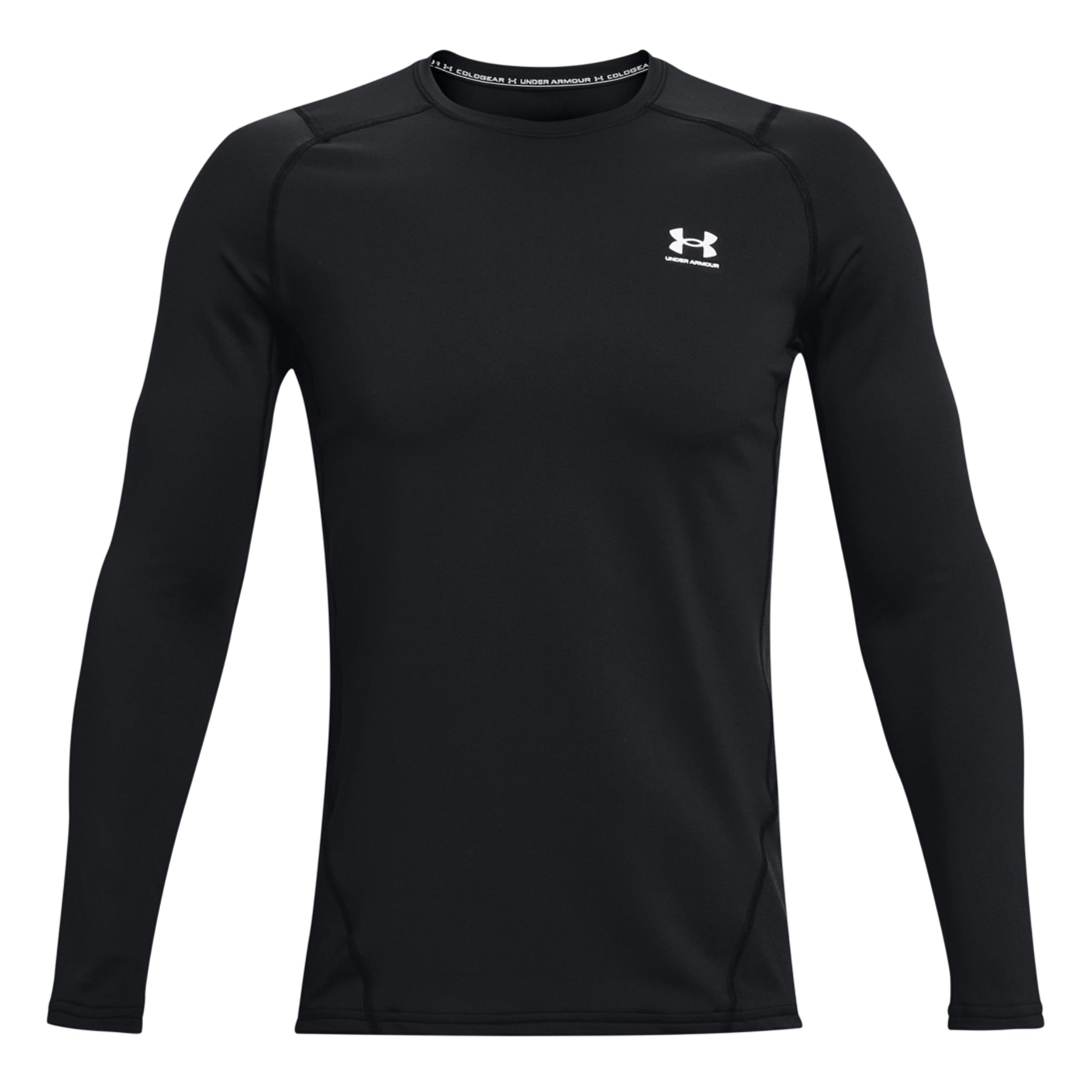 Under Armour Coldgear Fitted Crew S dlouhým rukávem Muži - černá,