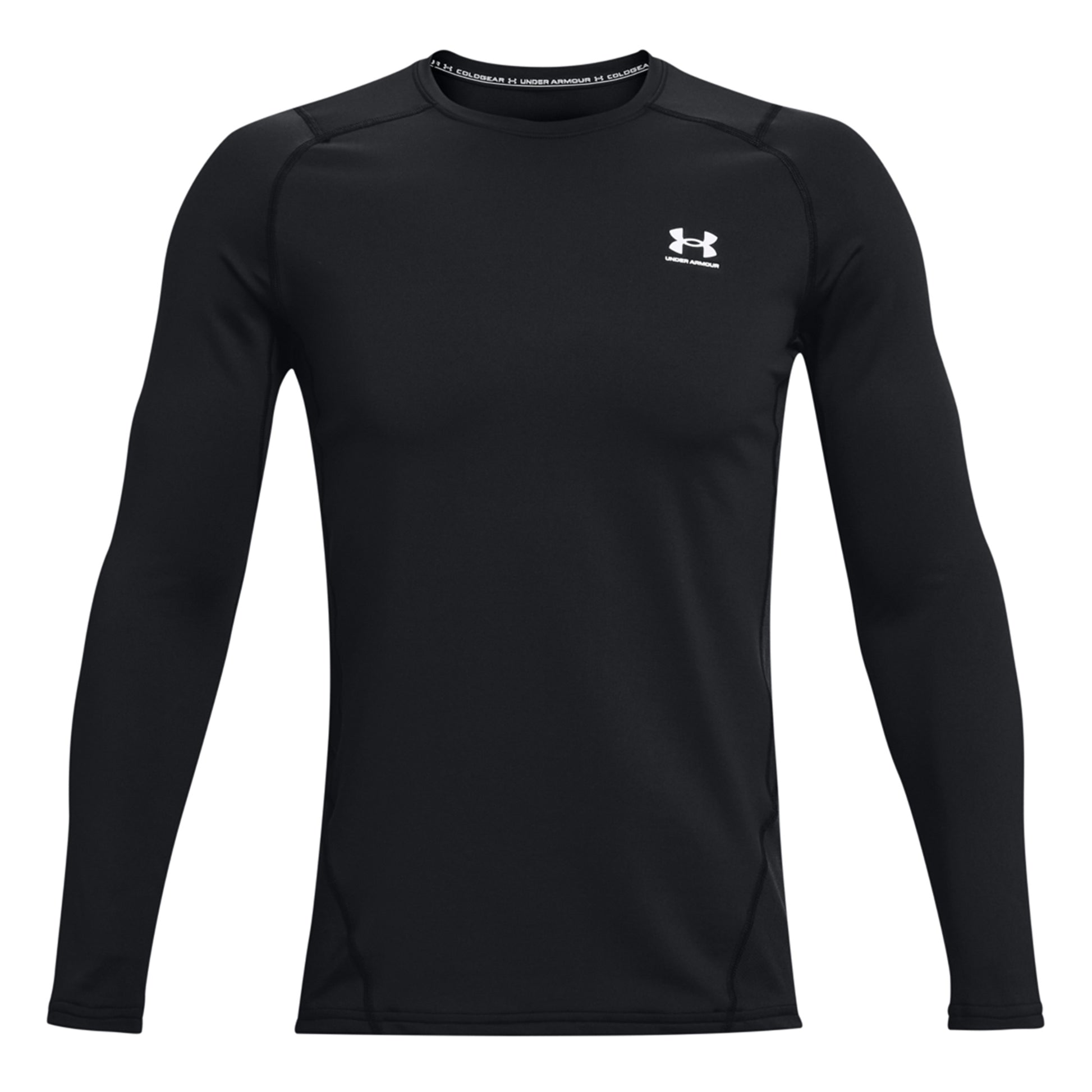 Under Armour Coldgear Fitted Crew S dlouhým rukávem Muži - černá,