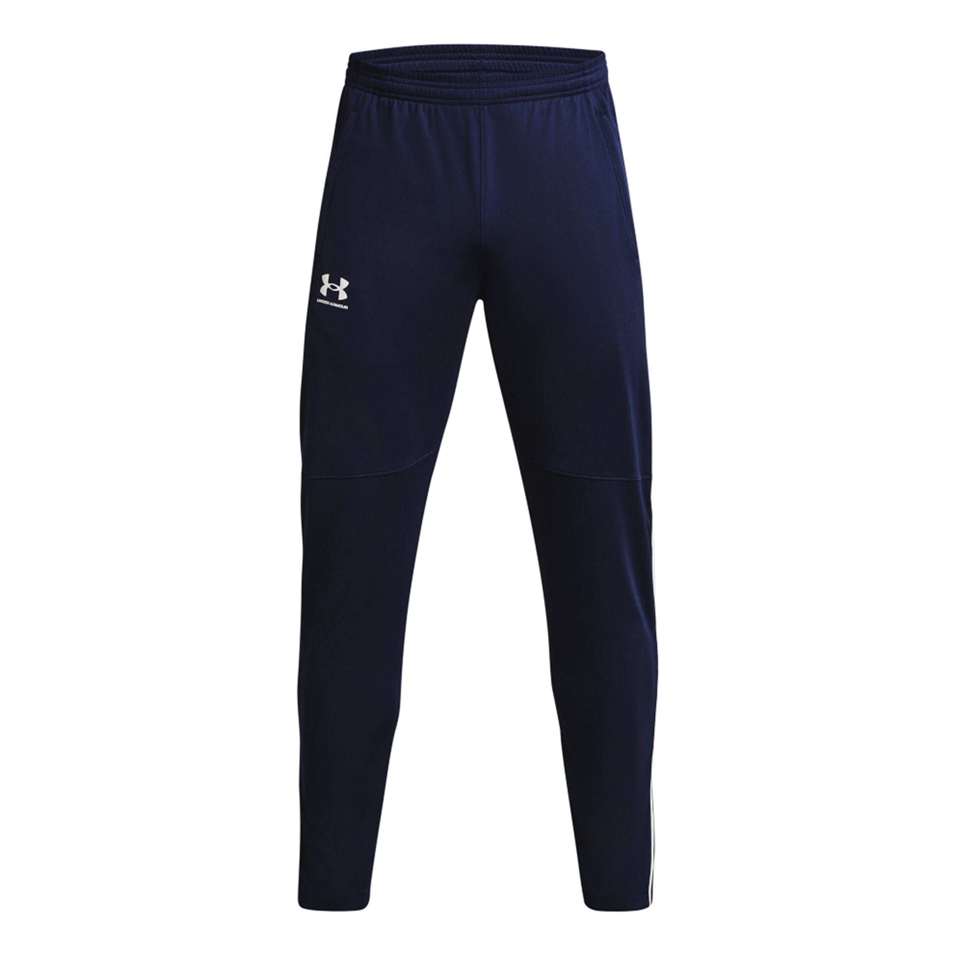 Under Armour Pique Track Tréninkové kalhoty Muži - tmavě modrá, stříbrná