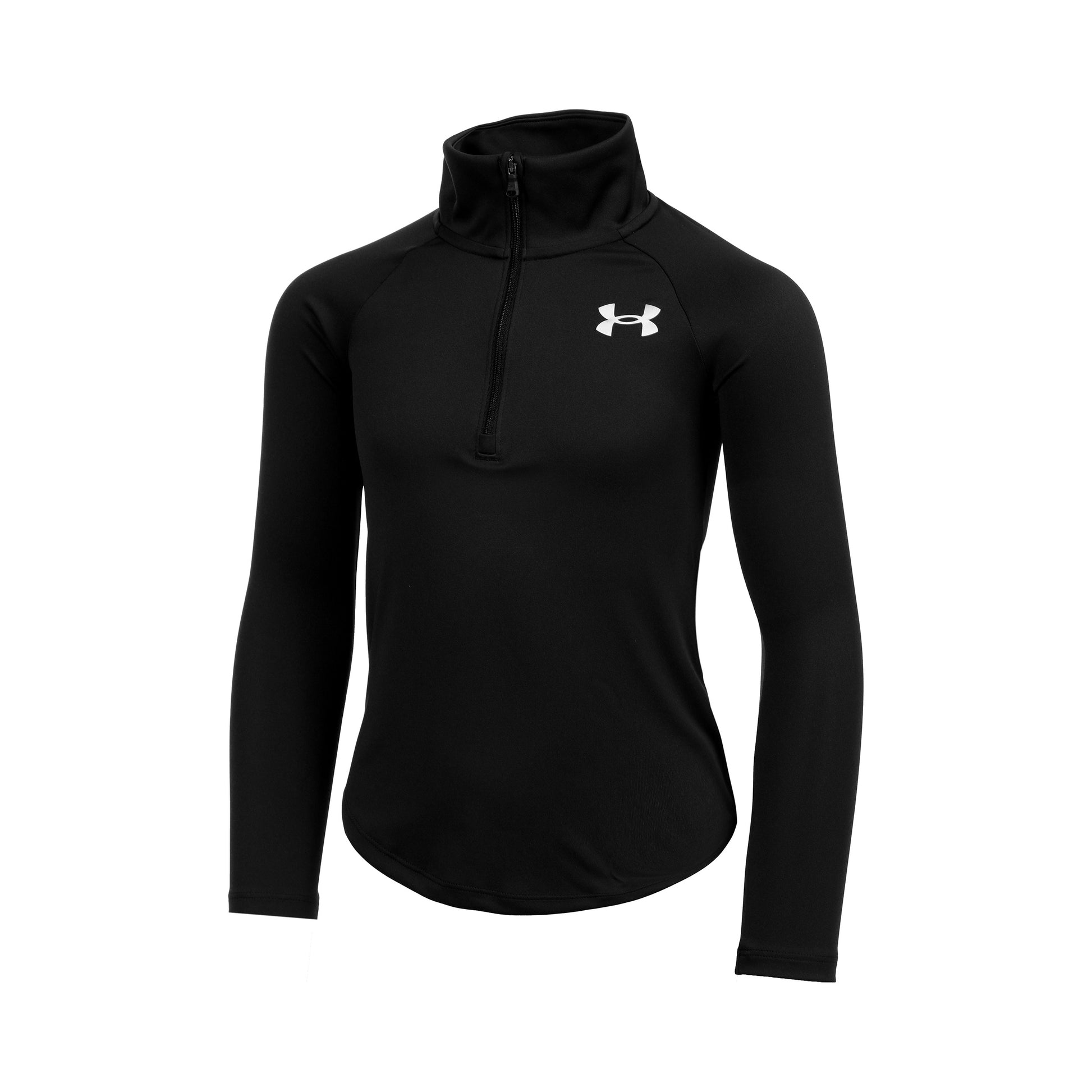 Under Armour Tech Graphic Half-Zip S dlouhým rukávem Dívky - černá,