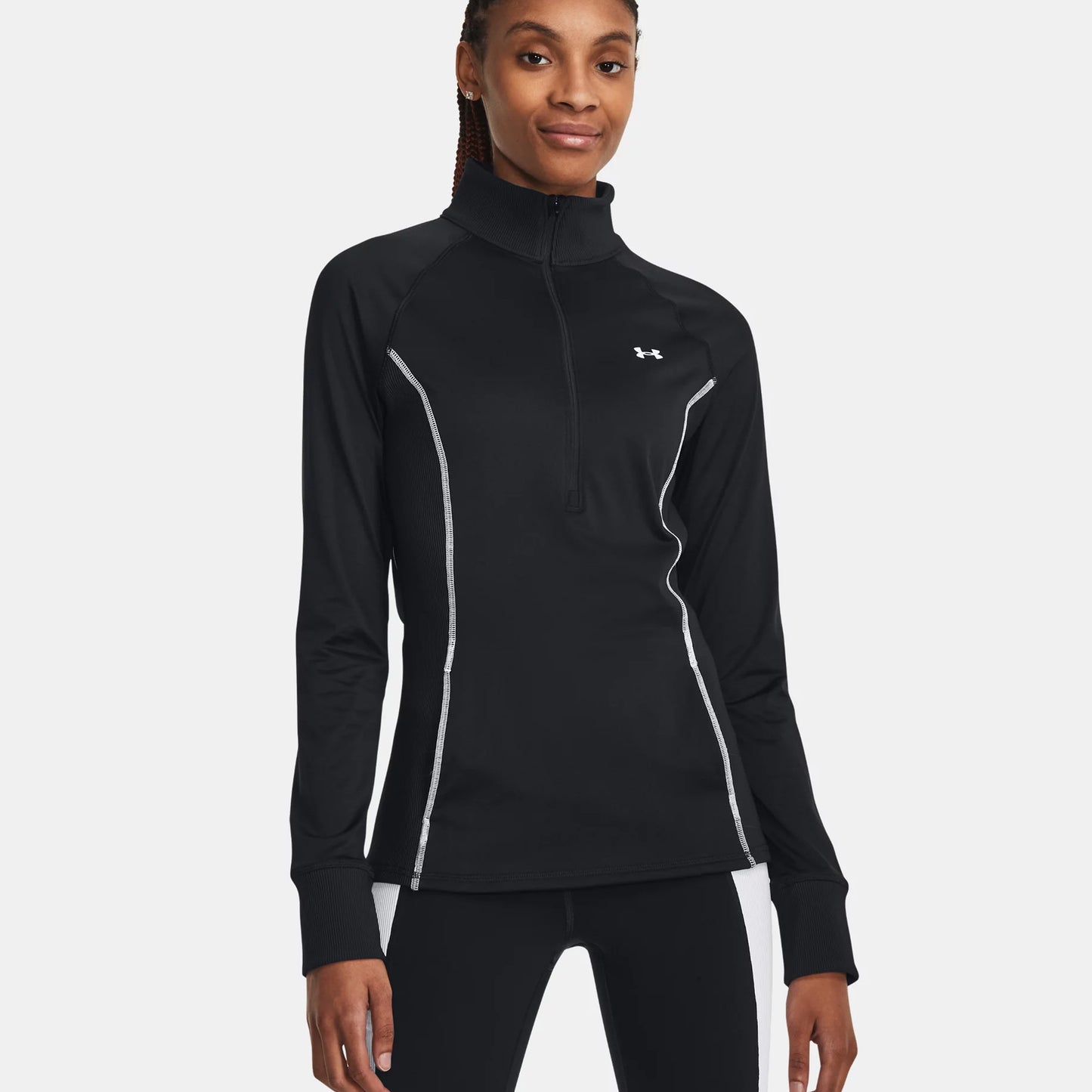 Under Armour CW Half-Zip S dlouhým rukávem Dámy - černá,