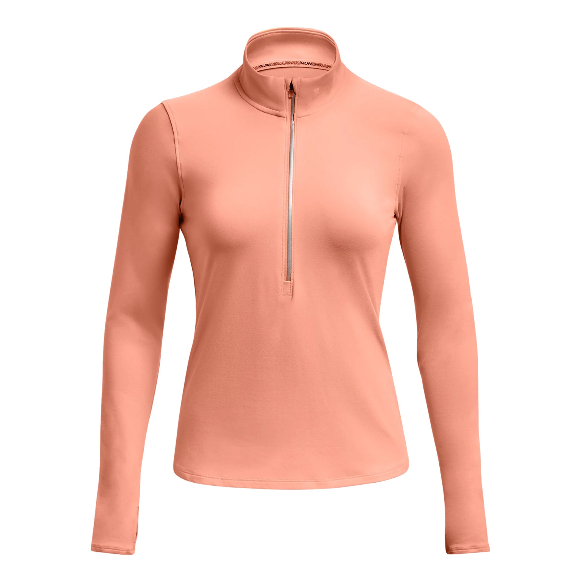 Under Armour Qualifier Run Half-Zip S Dlouhým Rukávem Dámy-Růžová
