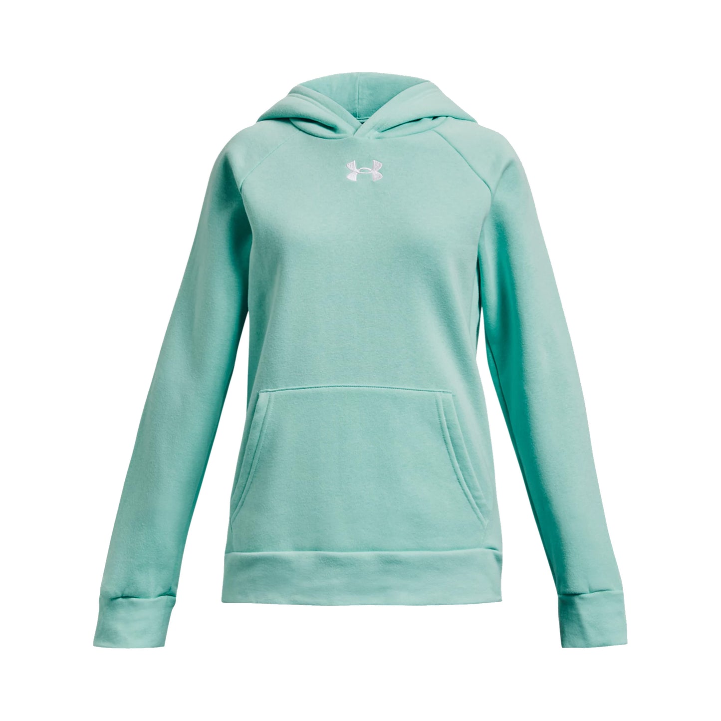 Under Armour Rival Fleece Hoody Chlapci - tyrkysová,