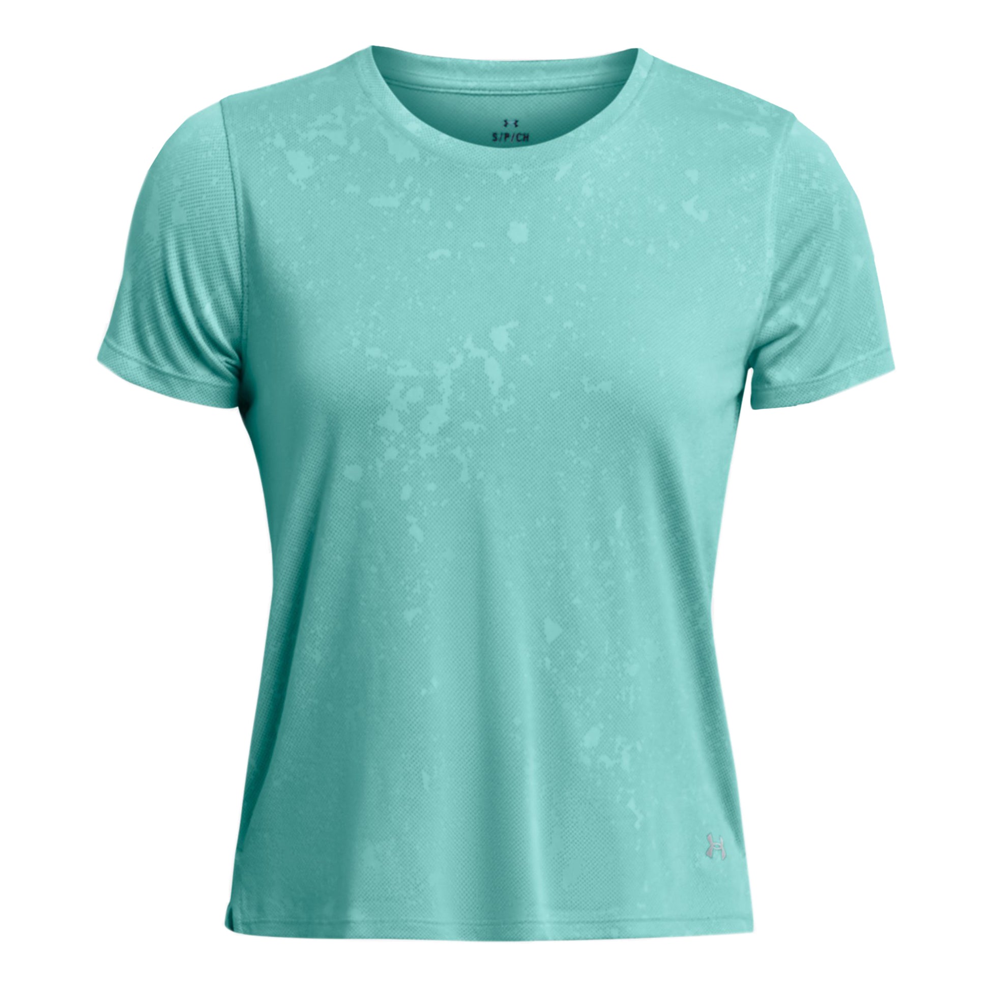 Under Armour Streaker Splatter SS Bežecké tričko Dámy - tyrkysová,