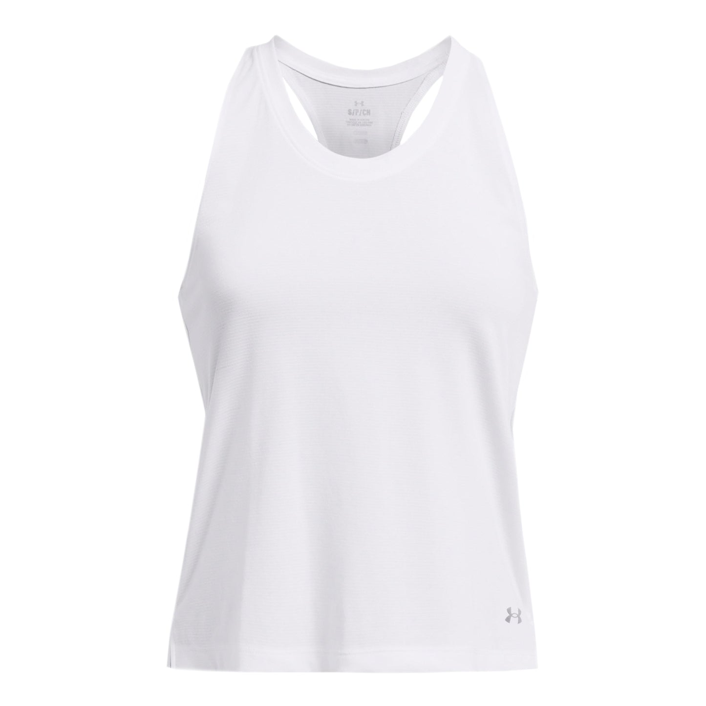 Under Armour Streaker Singlet Bežecký Top Dámy-Bílá