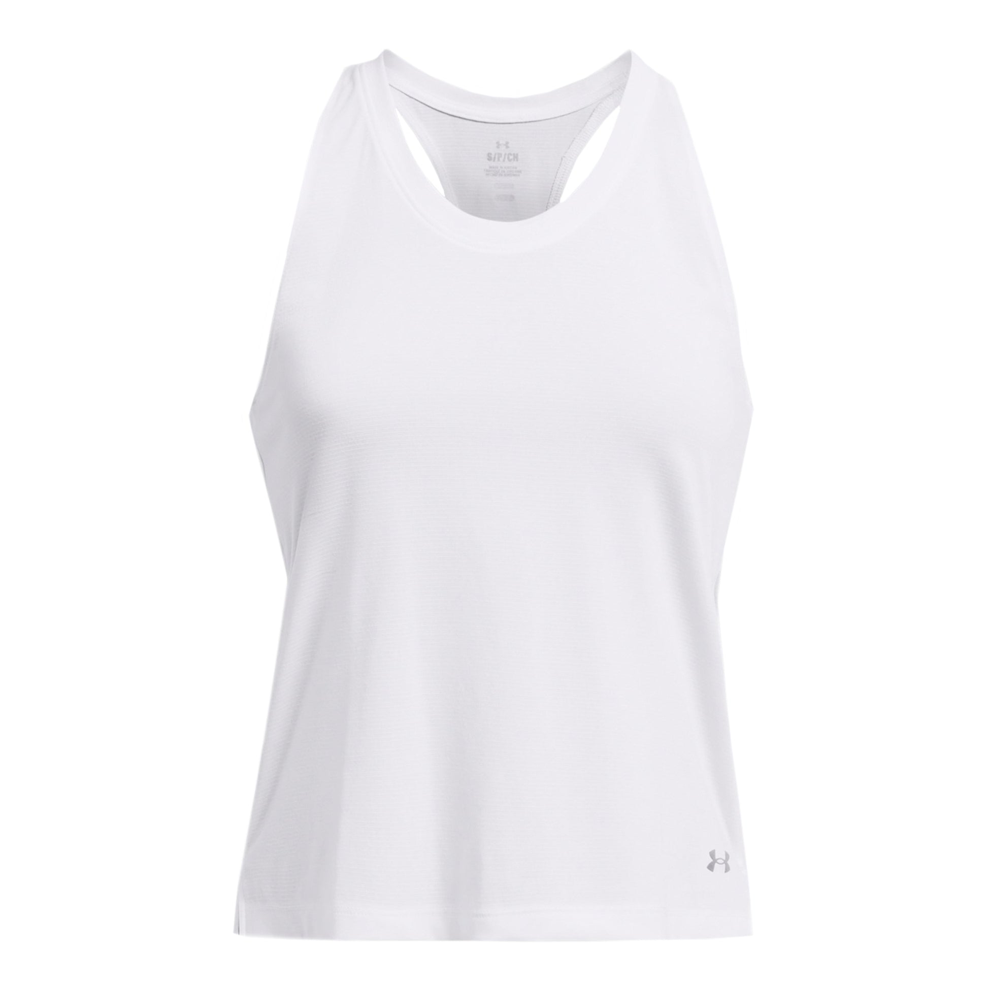 Under Armour Streaker Singlet Bežecký Top Dámy-Bílá