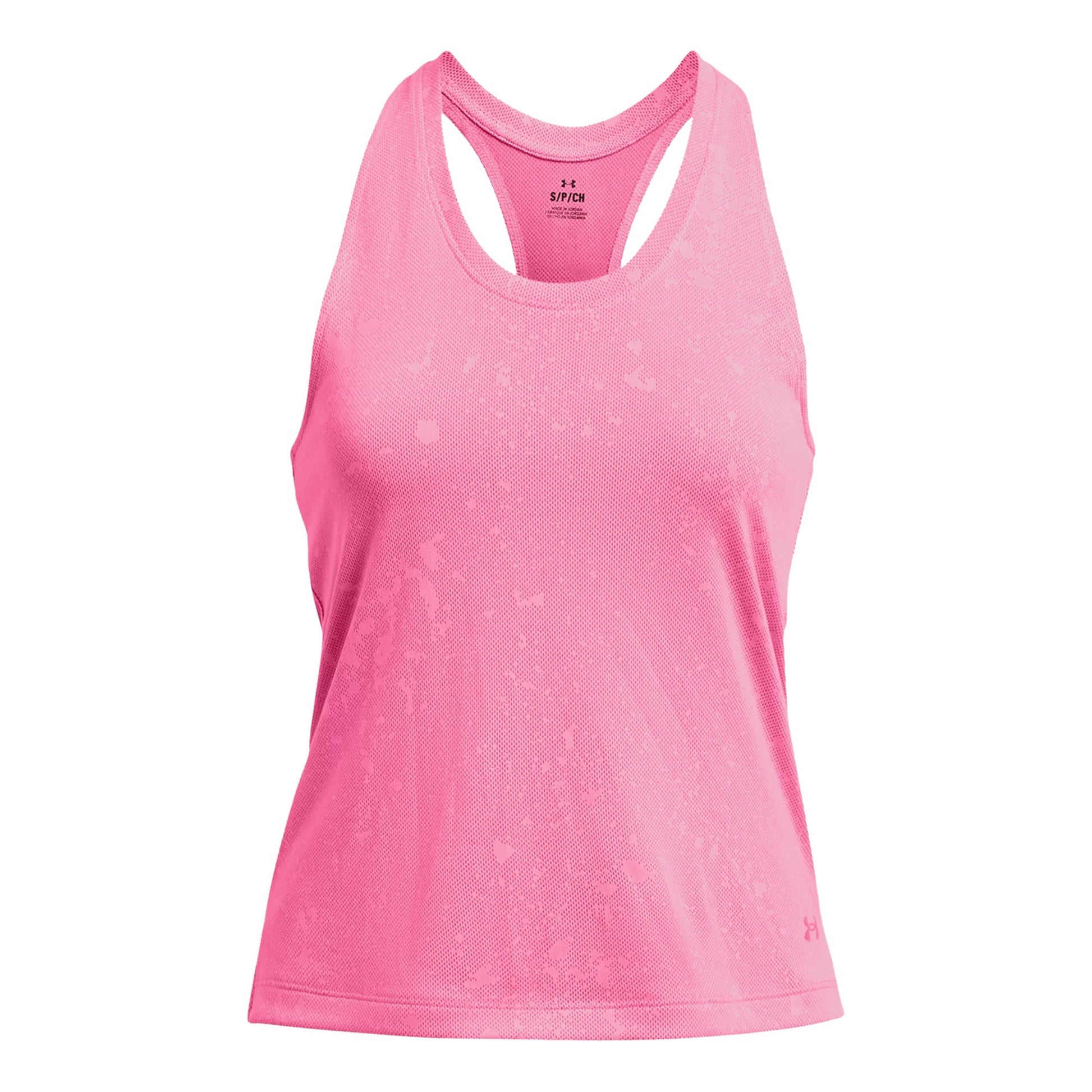 Under Armour Streaker Splatter Singlet Bežecké Tričko Dámy-Růžová