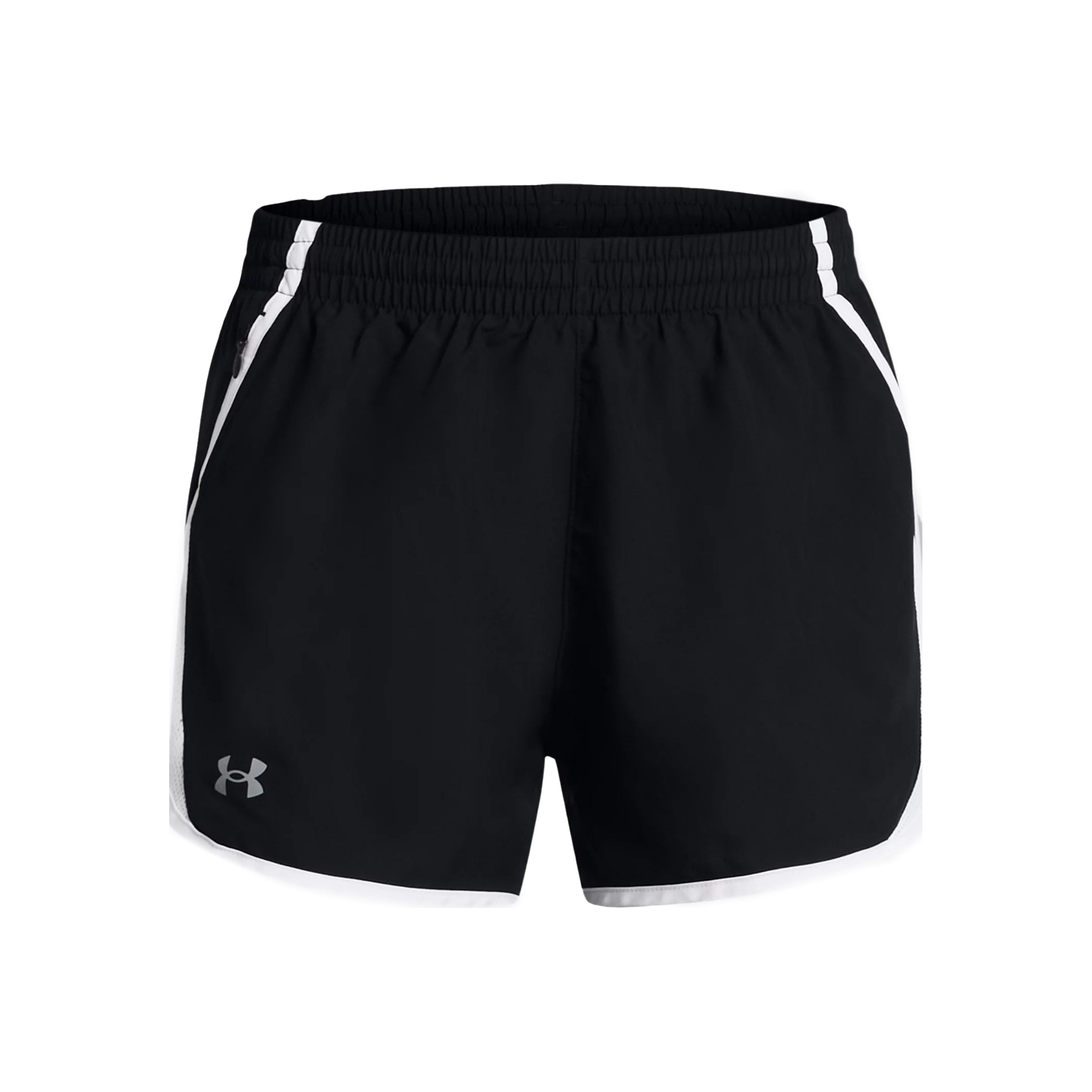 Under Armour Fly By 3in  Bežecké šortky Dámy - černá, bílá