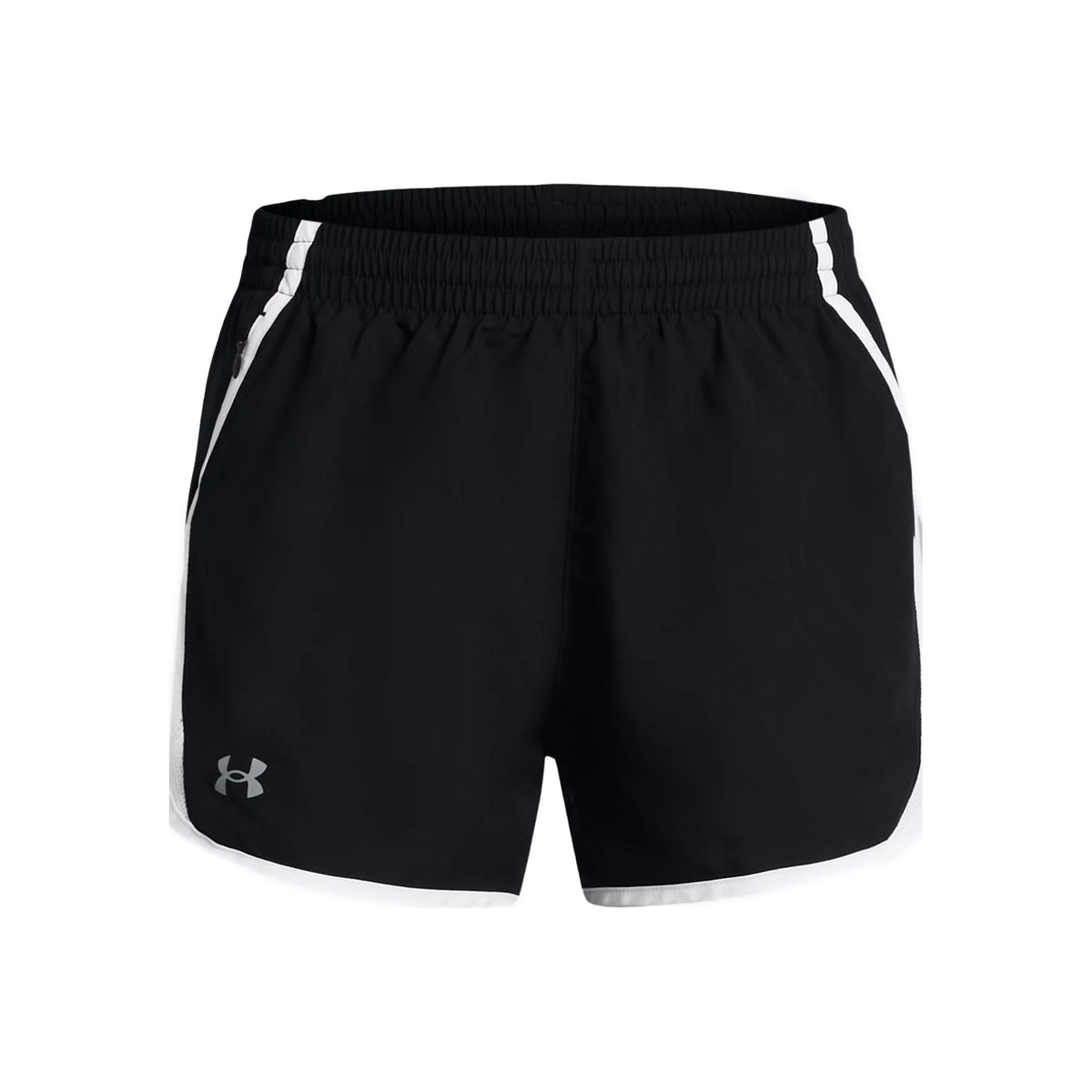 Under Armour Fly By 3in  Bežecké šortky Dámy - černá, bílá