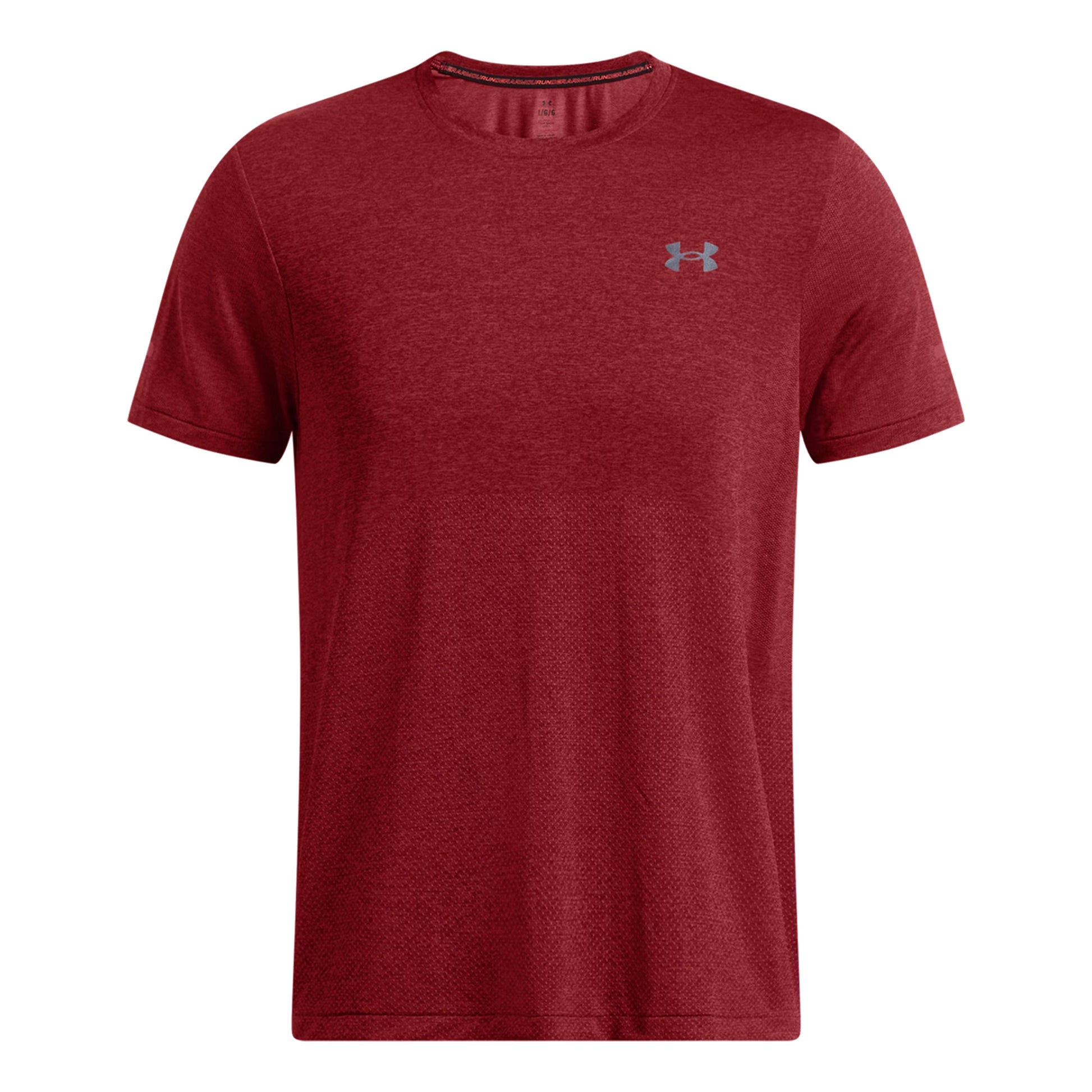 Under Armour Seamless Stride Bežecké Tričko Muži-Červená