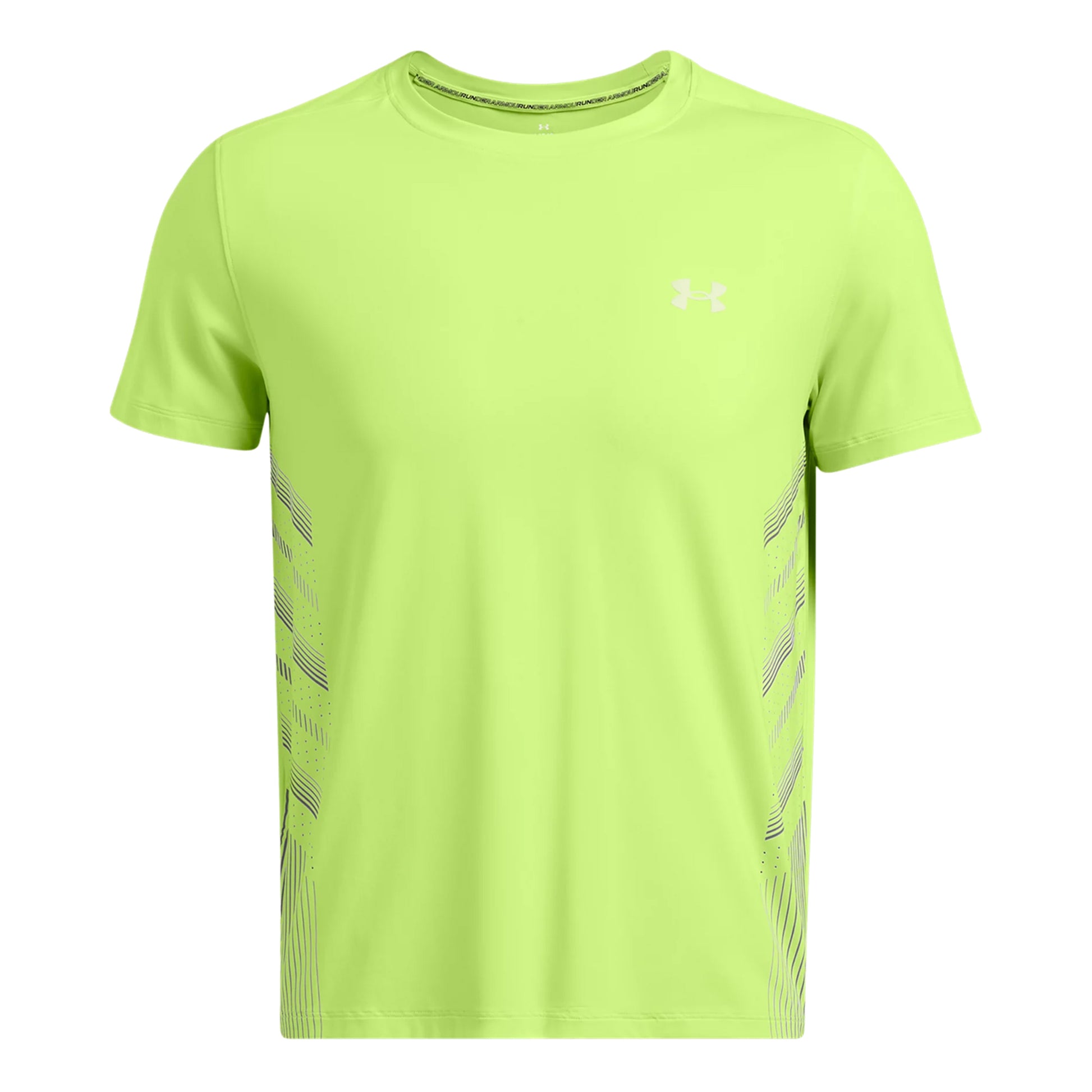 Under Armour Launch Elite Graphic Bežecké Tričko Muži-Zelená,Šedá