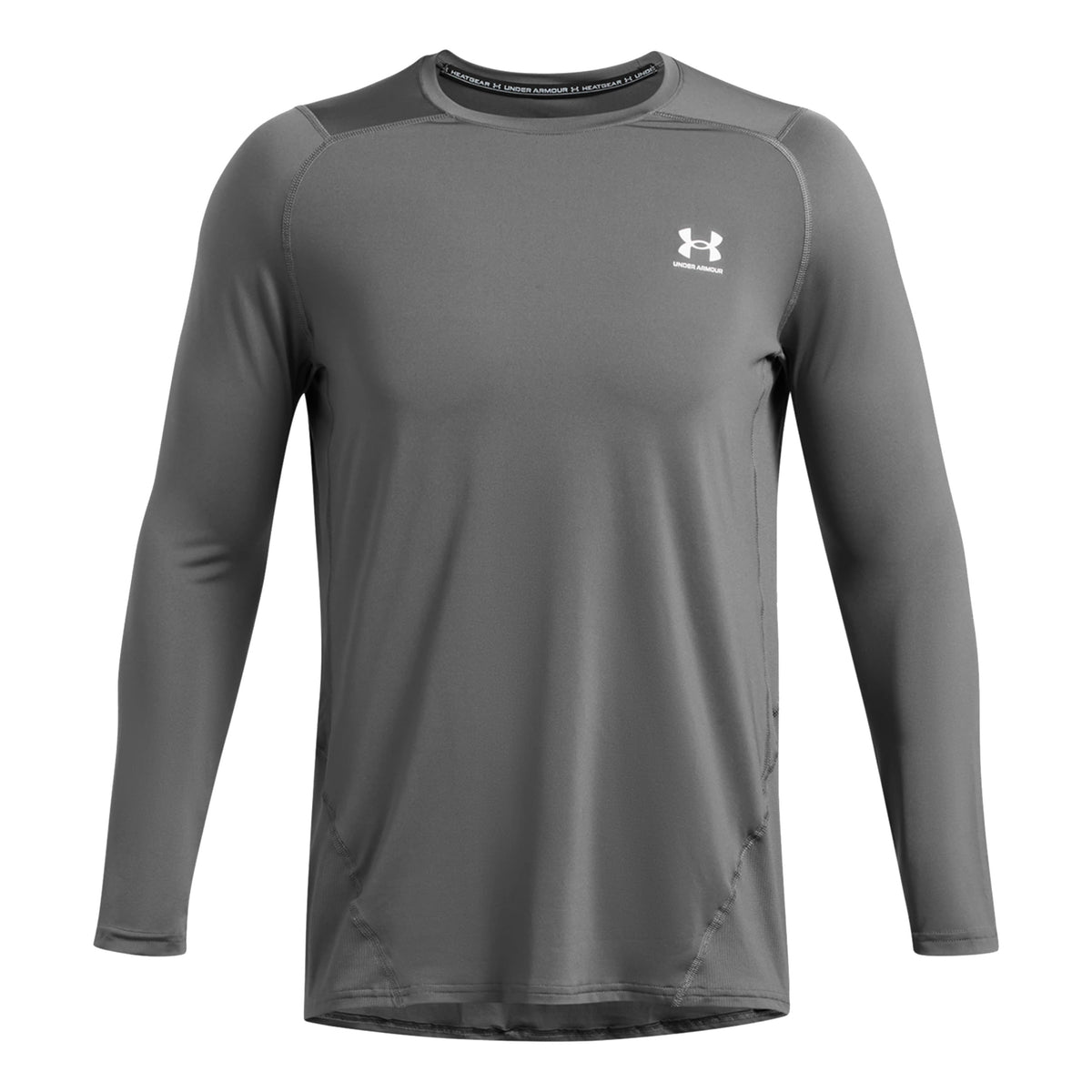 Under Armour Heatgear Fitted S dlouhým rukávem Muži - šedá,