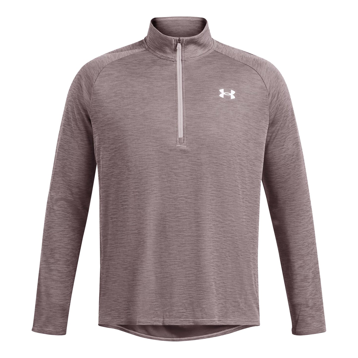 Under Armour Tech Textured 1/2 Zip S Dlouhým Rukávem Muži-Šedá