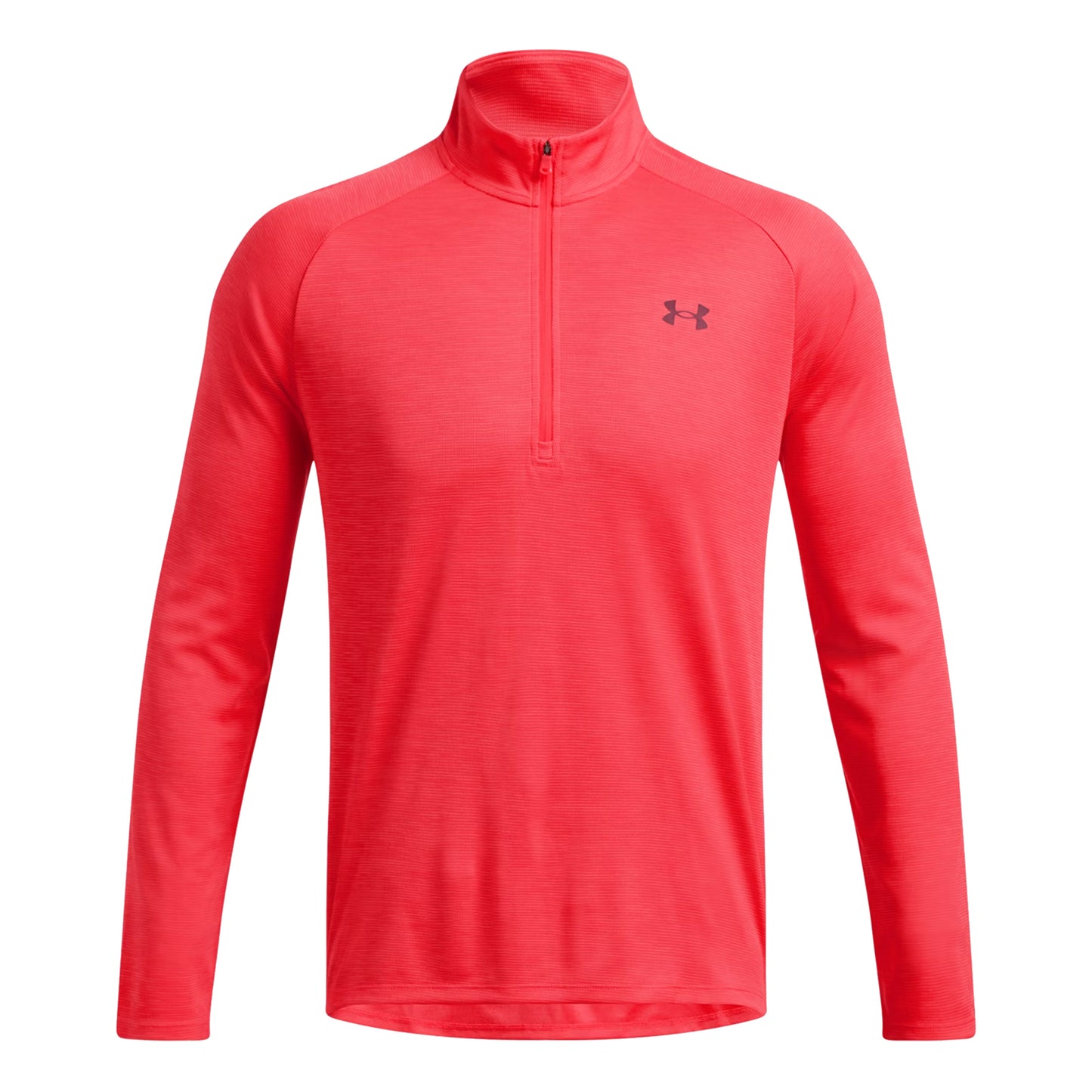 Under Armour Tech Textured Half-Zip S dlouhým rukávem Muži - červená,