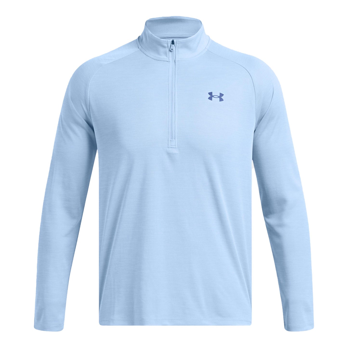 Under Armour Tech Textured Half-Zip S dlouhým rukávem Muži - světle modrá,