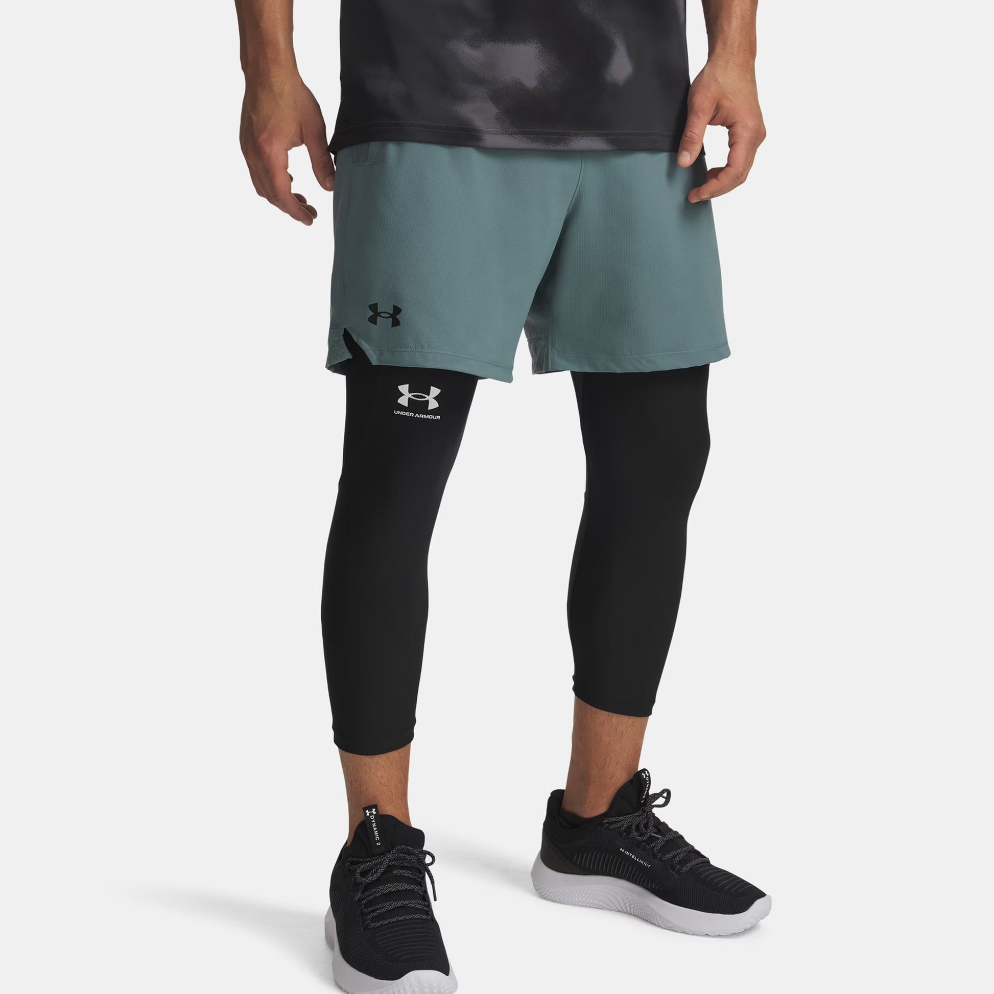 Under Armour Vansih Woven 6in Šortky Muži-modro-šedá