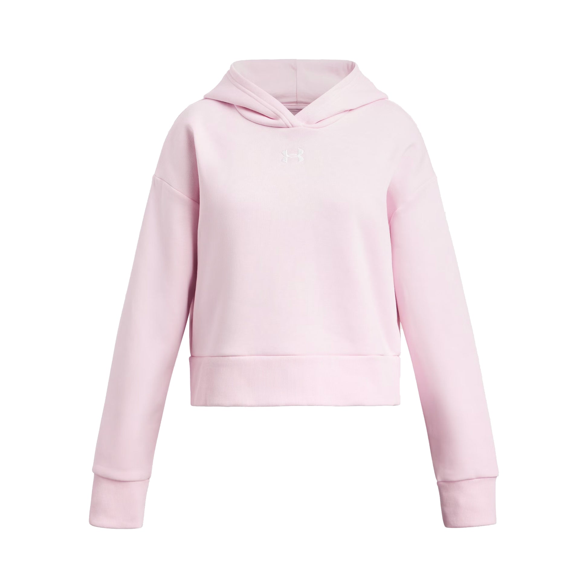 Under Armour Rival Fleece Hoody Dívky-Růžová