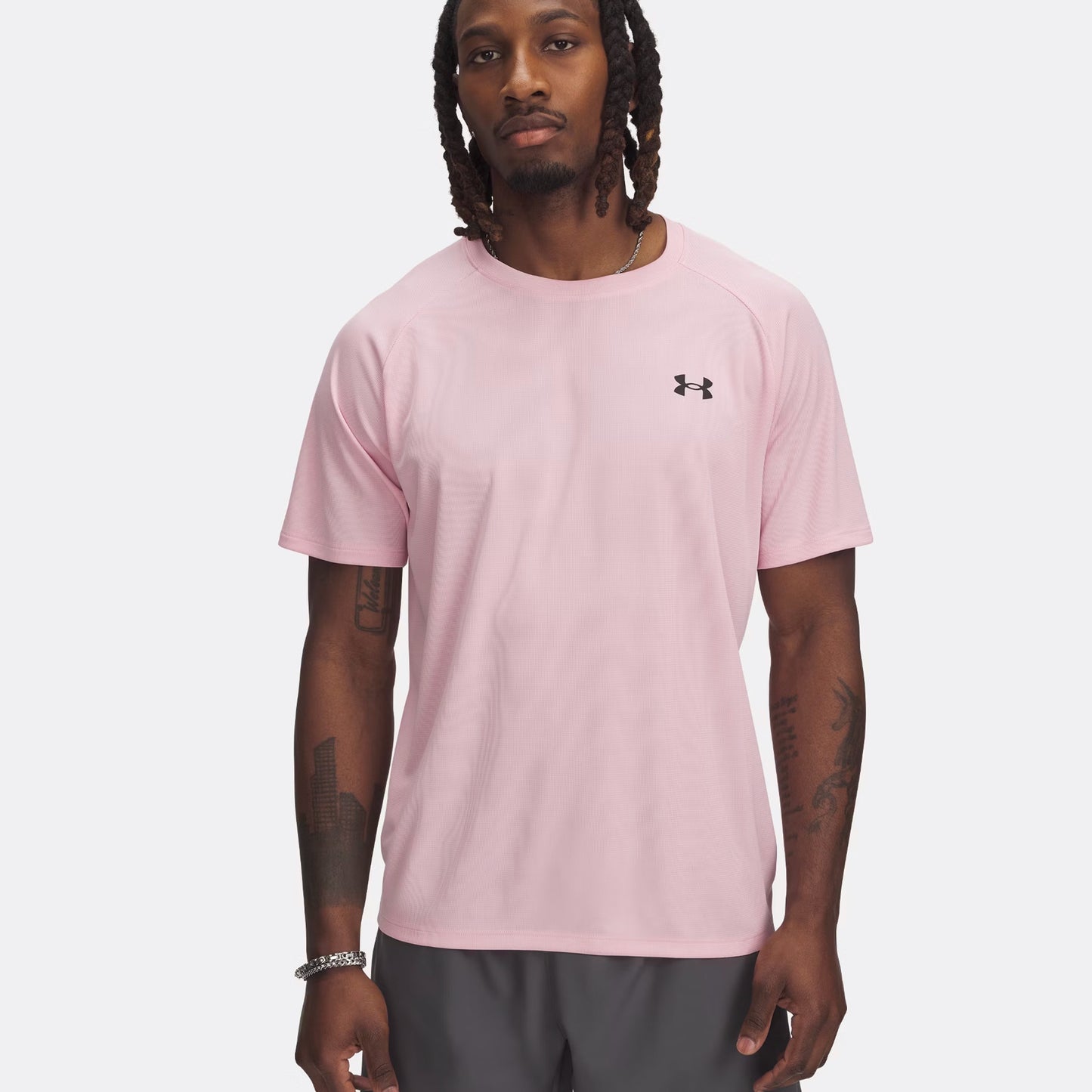 Under Armour Tech Textured Tričko Muži - růžová,
