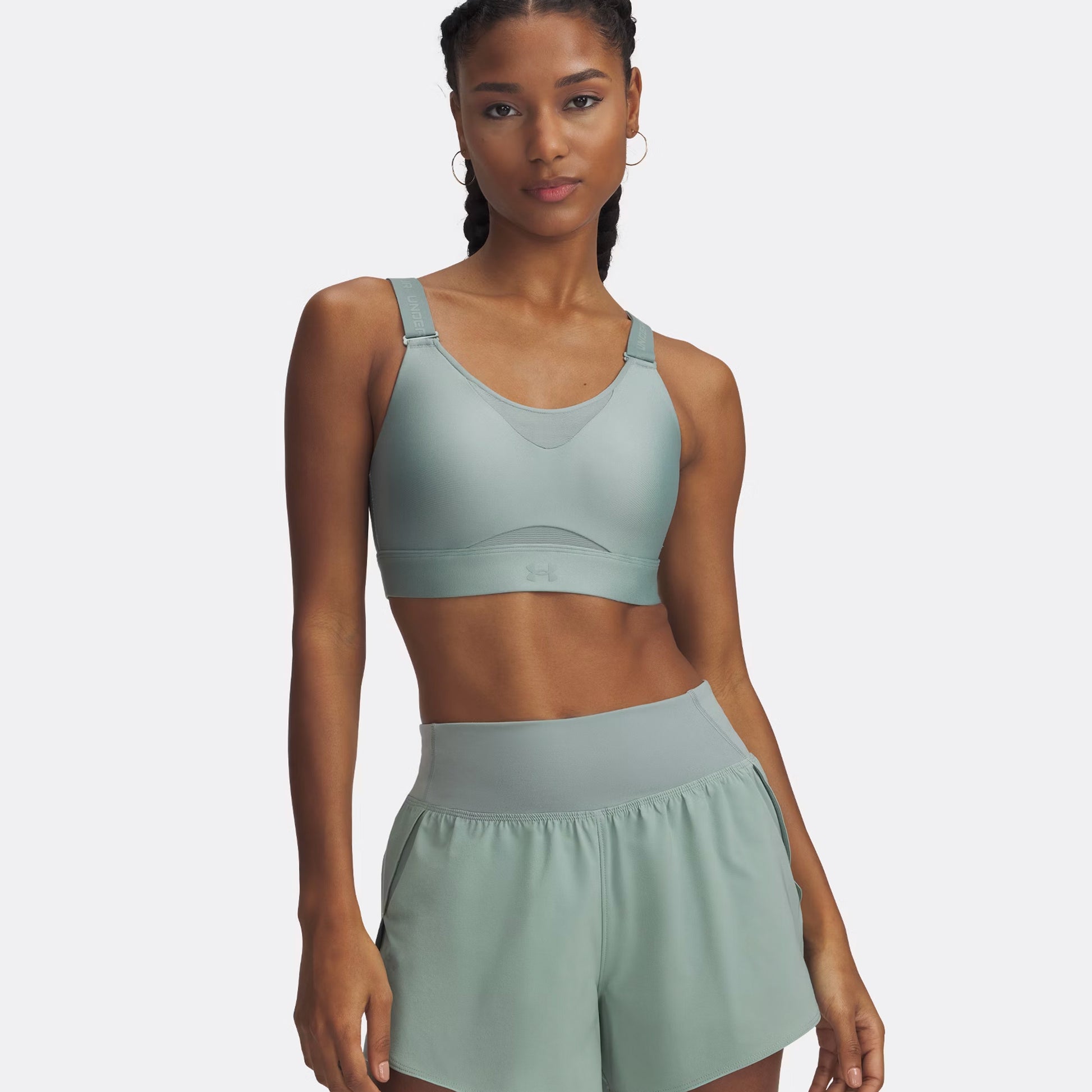 Under Armour Infinity High 2.0 Sportovní Podprsenka Dámy-Šalvia