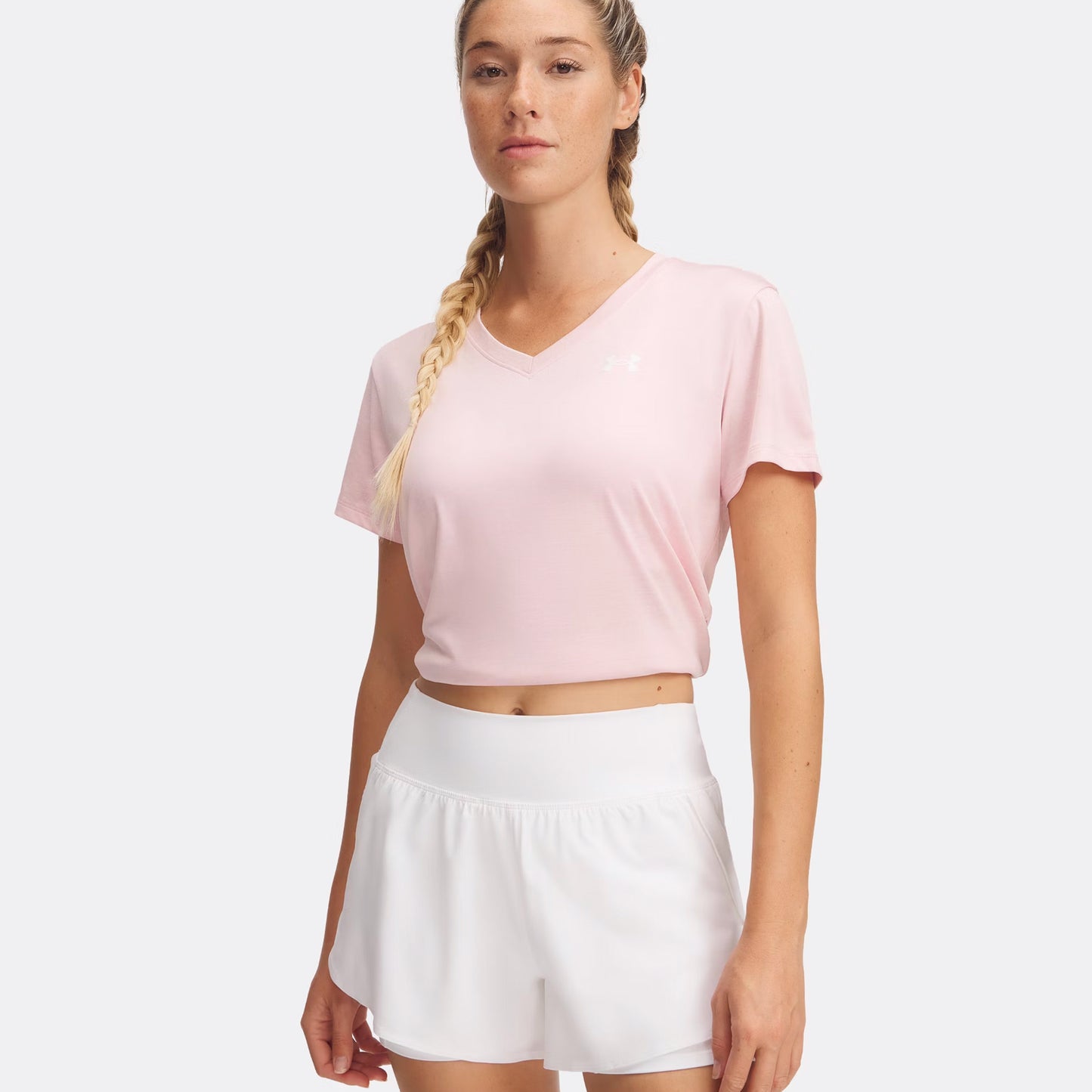 Under Armour Tech Tričko Dámy-Růžová