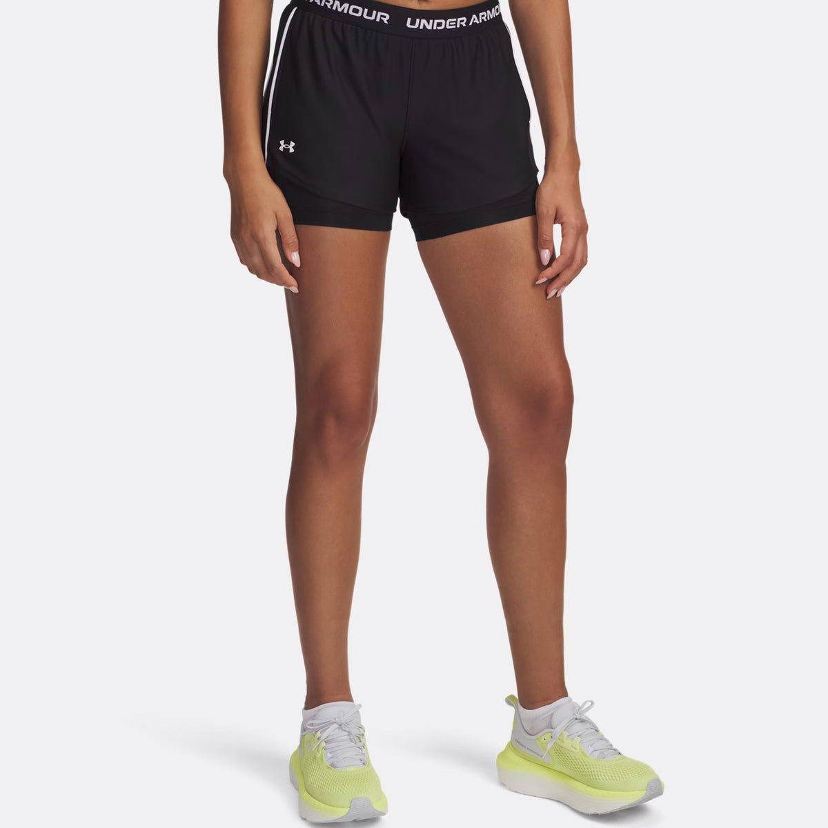 Under Armour Tech Play Up 2in1 Šortky Na Míče Dámy-Černá