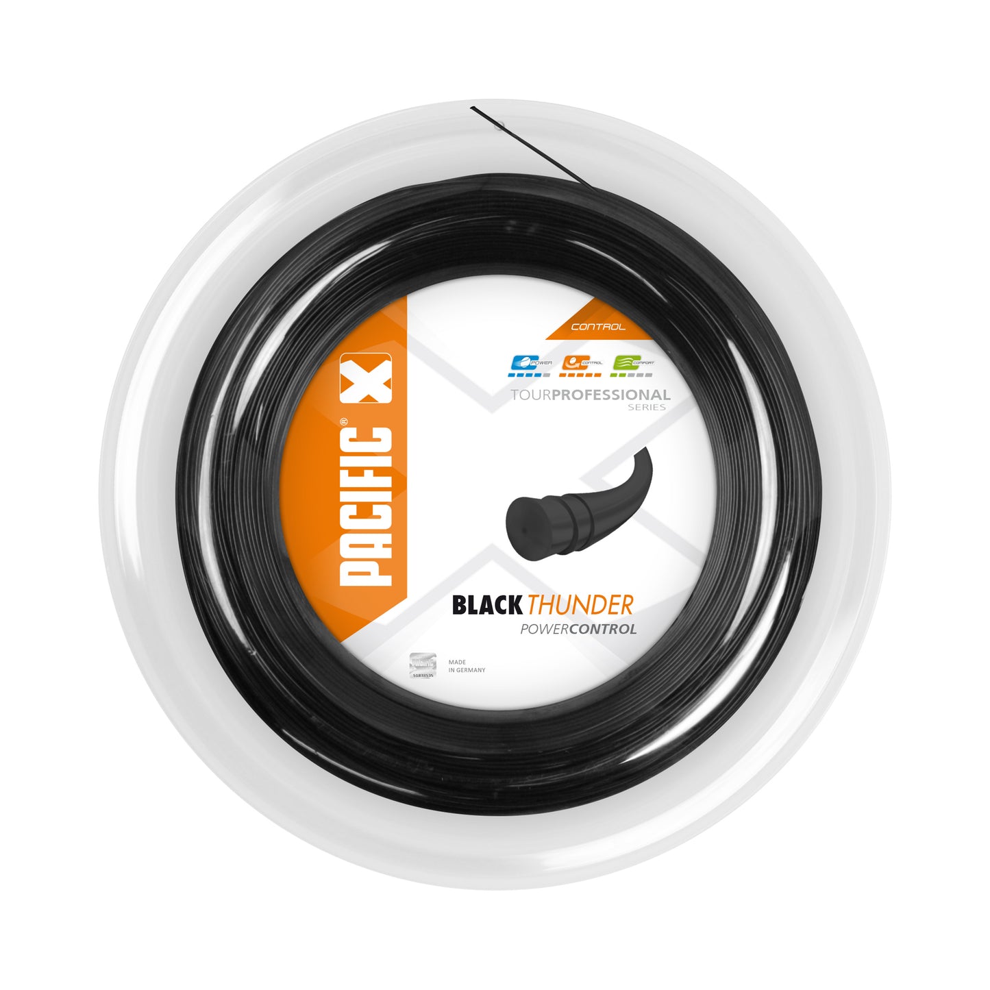 Pacific Black Thunder Výplet-Role 200m-Černá