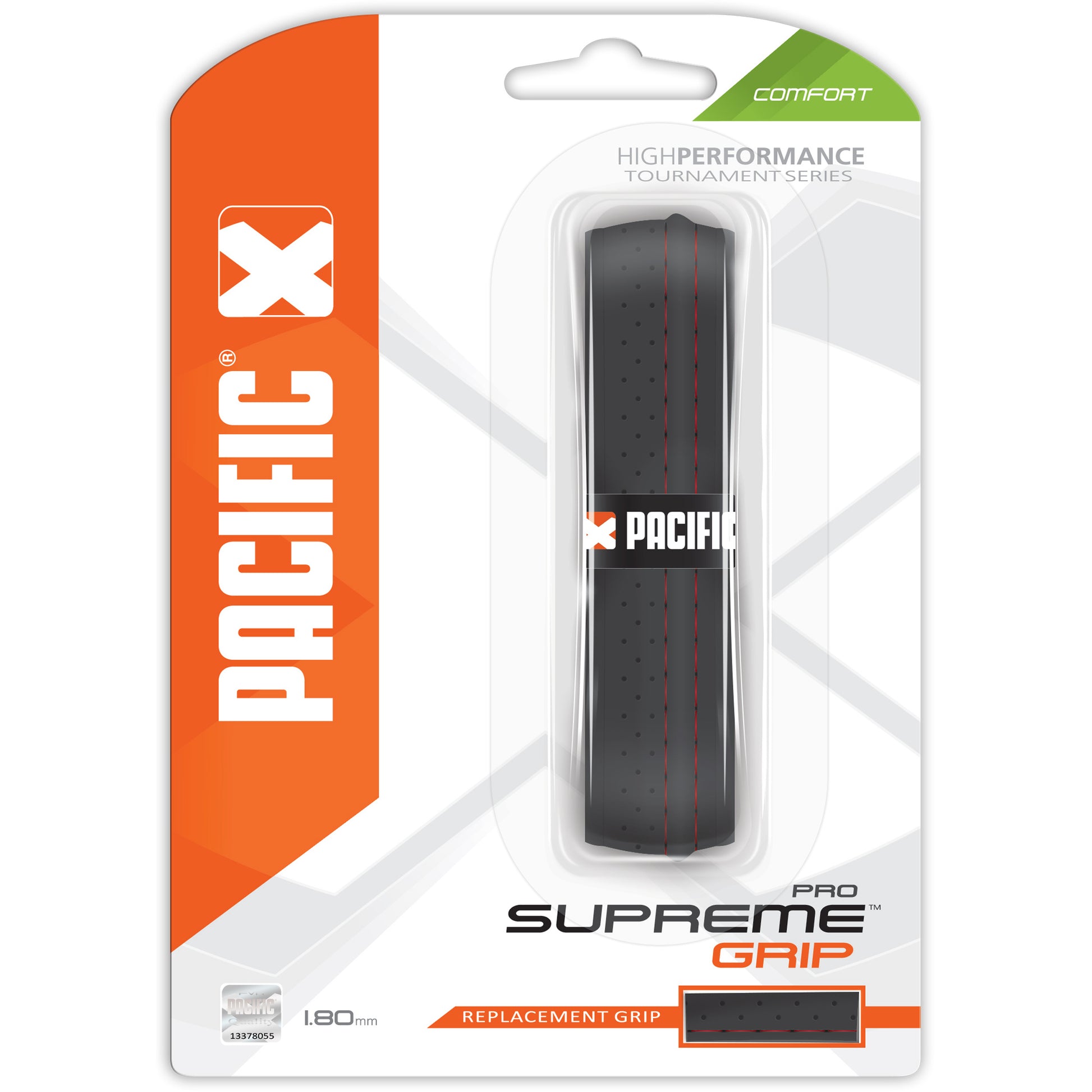 Pacific Supreme Grip Pro 1ks V Balení-Černá