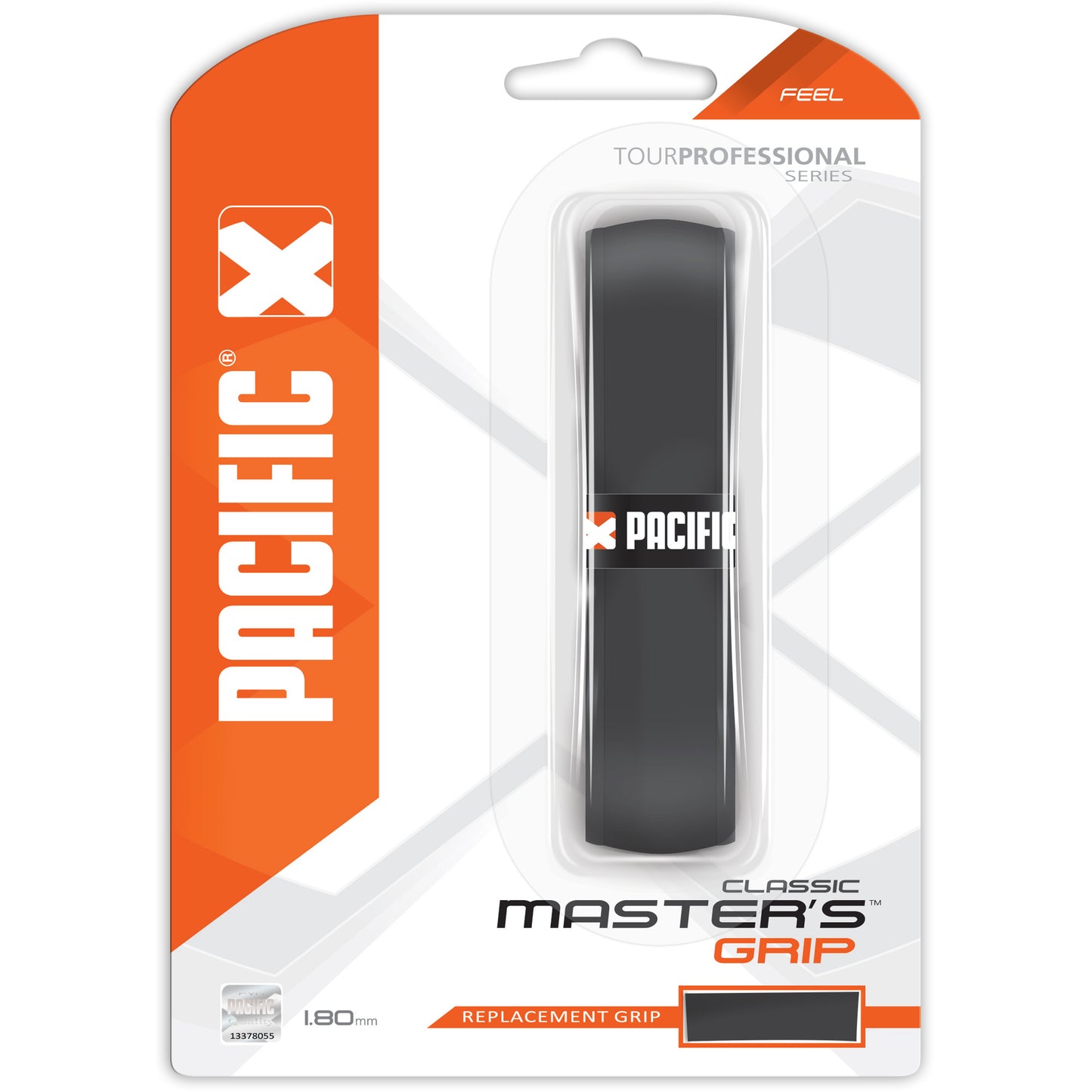 Pacific Masters Grip Classic 1ks V Balení-Černá