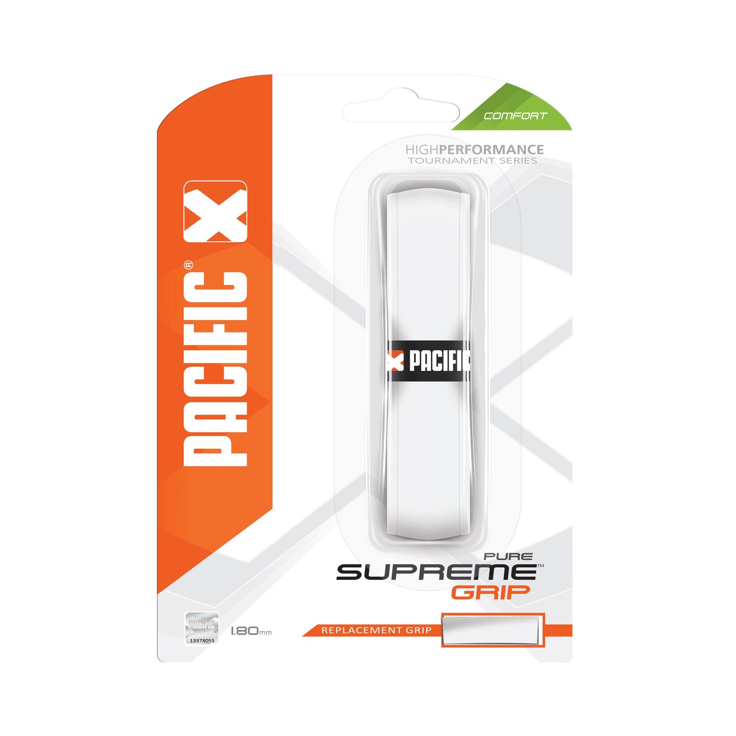 Pacific Supreme Grip Pure 1ks V Balení-Bílá