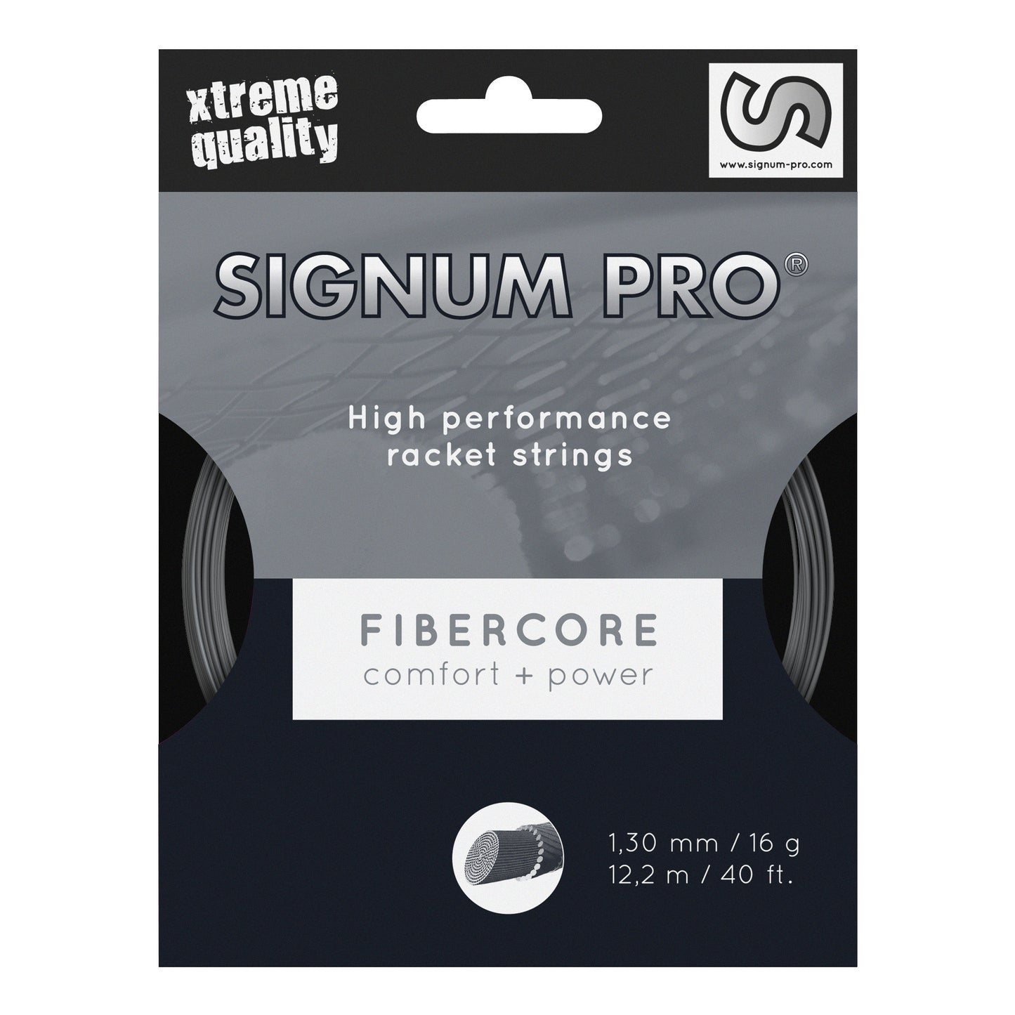 Signum Pro Fibrecore Výpletová Sada 12m-Stříbrná