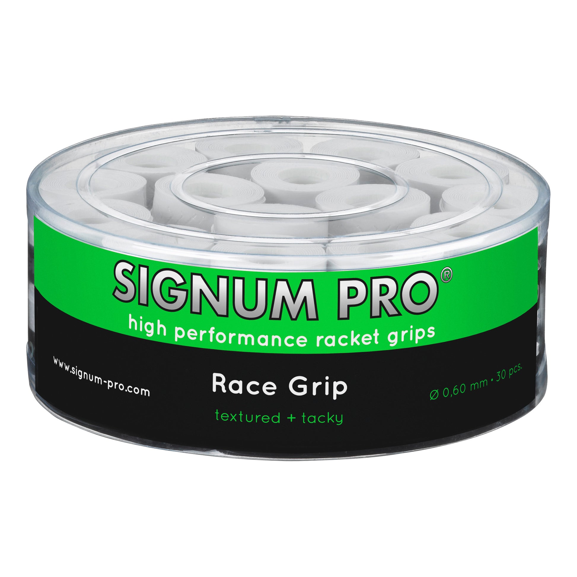 Signum Pro Race Grip 30ks Baleni-Bílá