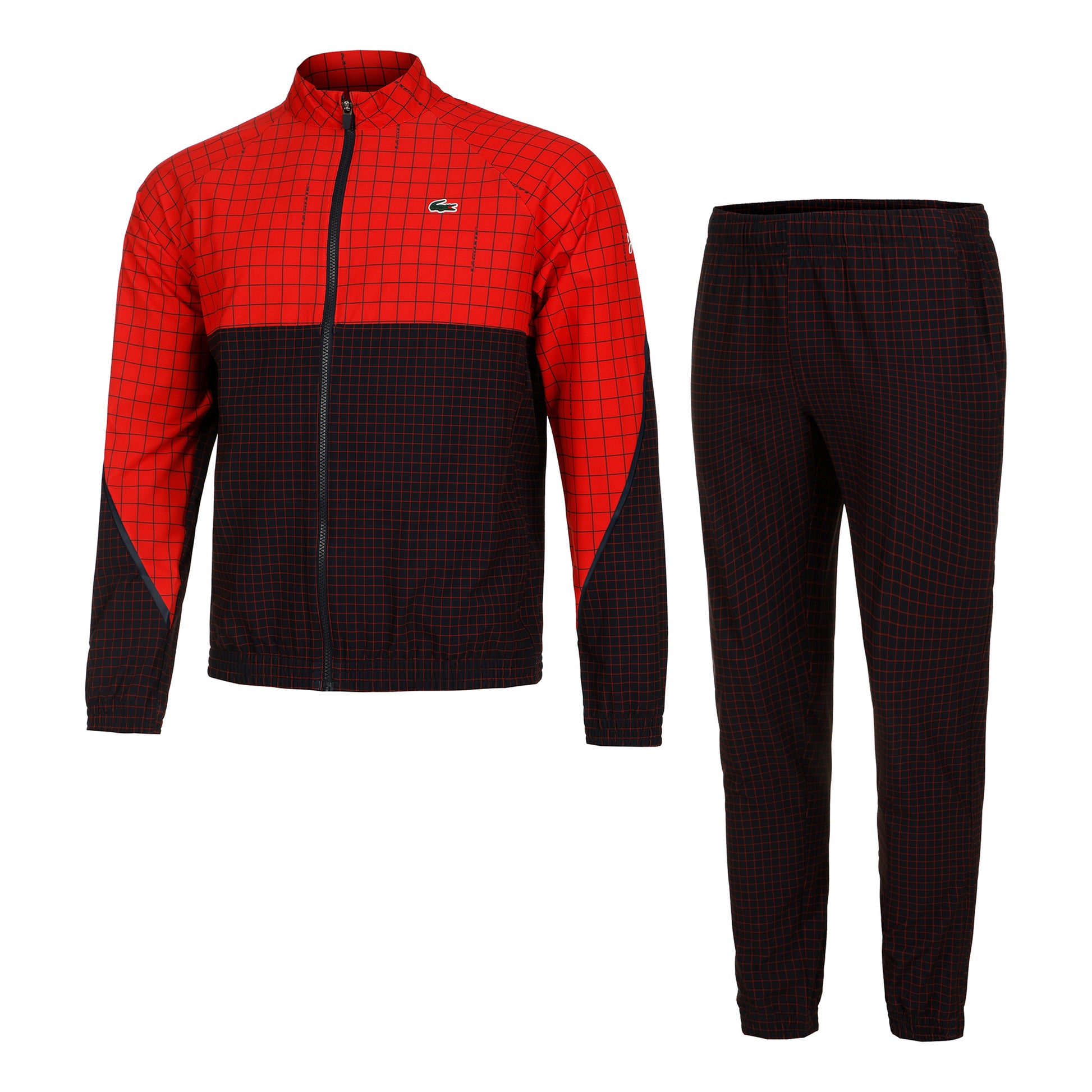 Lacoste Tracksuit Tréninkový souprava Muži - červená, modrá