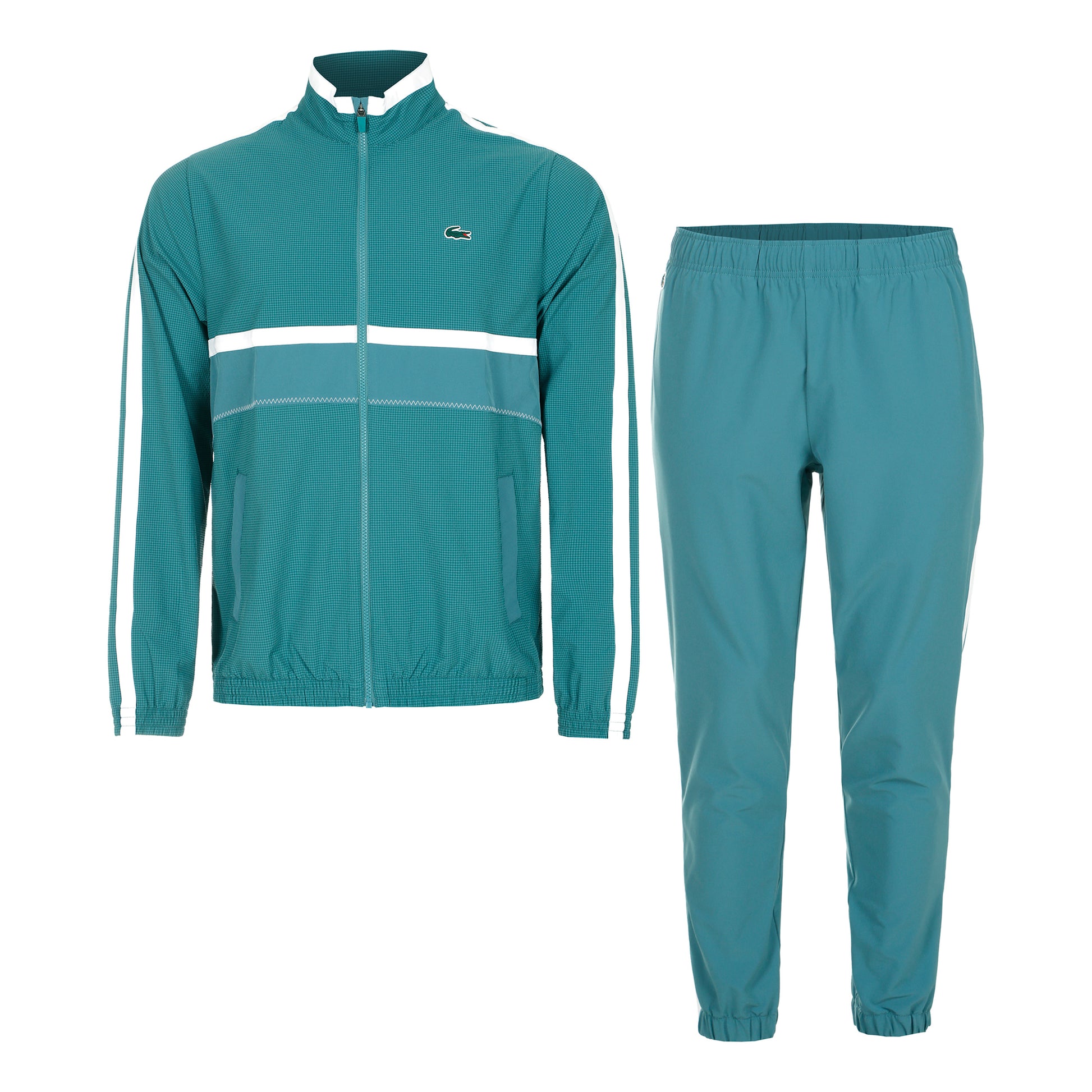 Lacoste Tracksuits Tréninkový souprava Muži - petrolejová, bílá