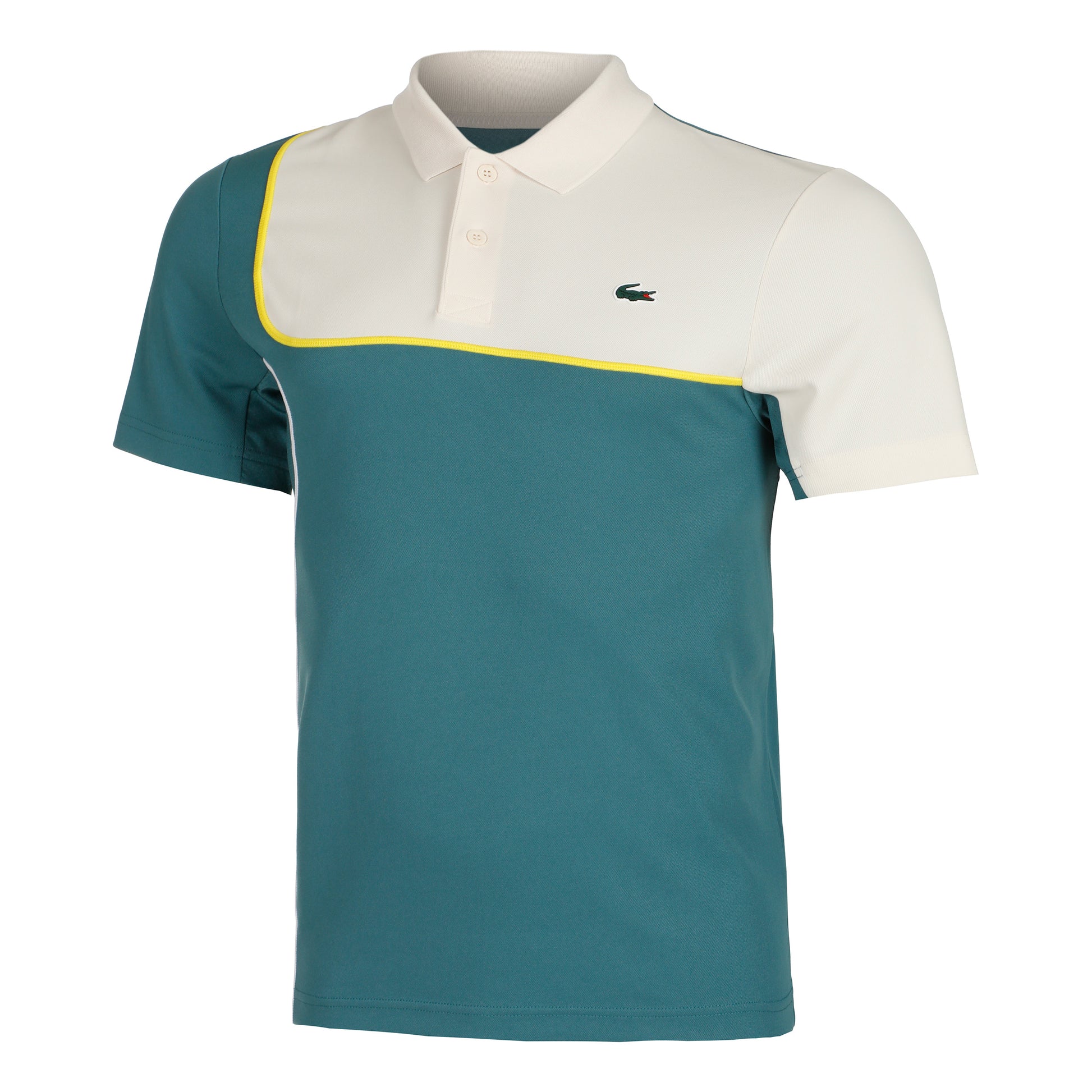 Lacoste Pólo Muži - petrolejová, bílá