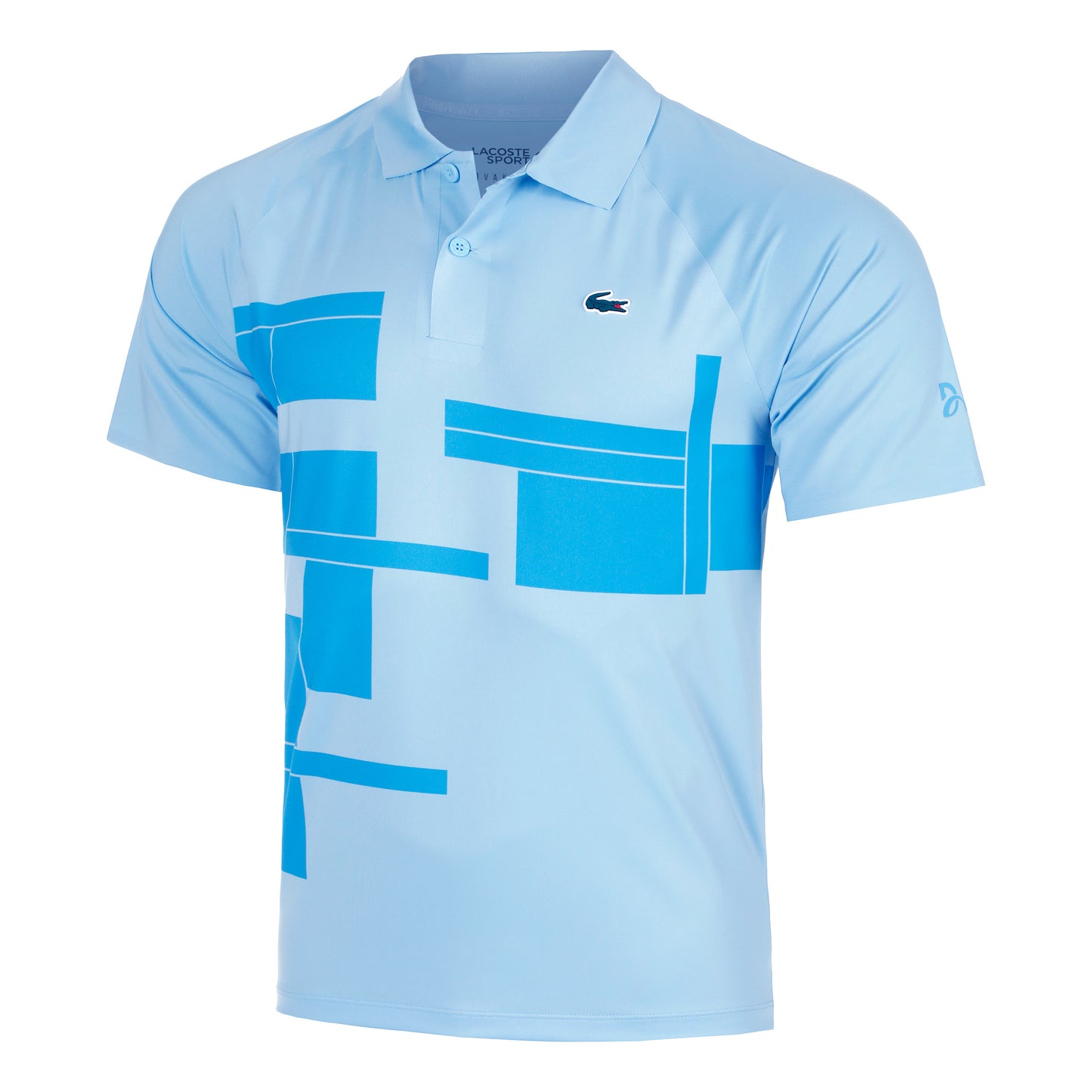 Lacoste Djokovic Pólo Muži - Světle Modrá