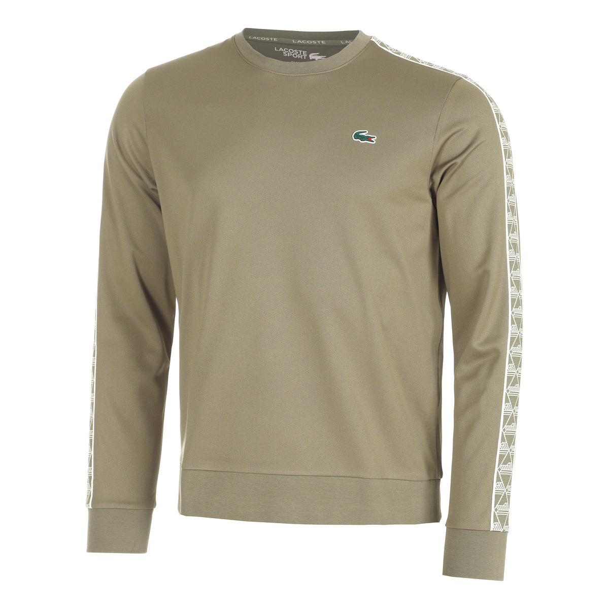 Lacoste Technical Capsule Mikina Muži - khaki,