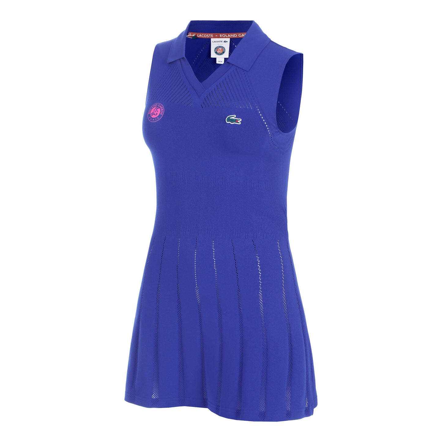 Lacoste Šaty Dámy - tmavě modrá, růžová