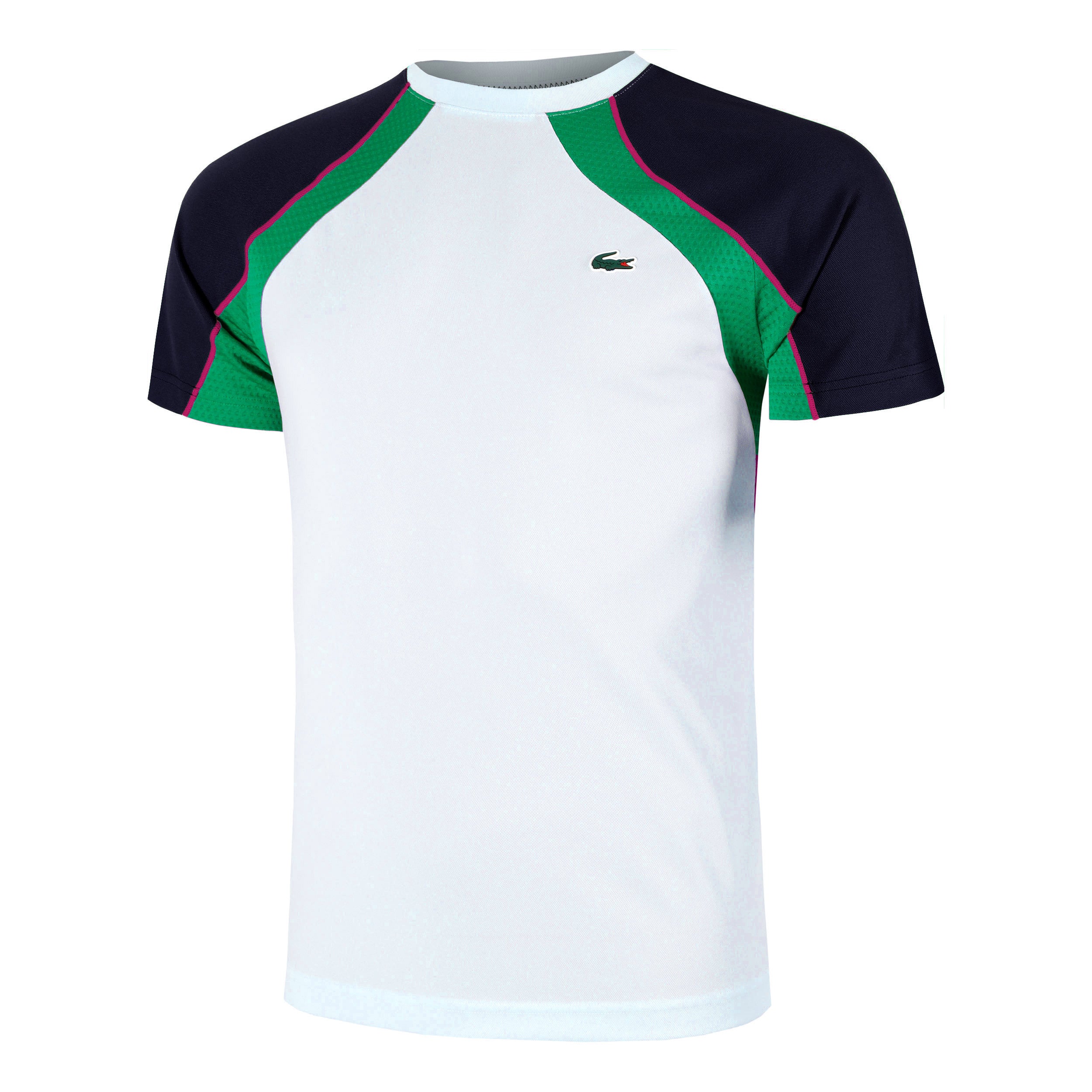 Lacoste Tričko Muži-Světle Modrá,Vícebarevné