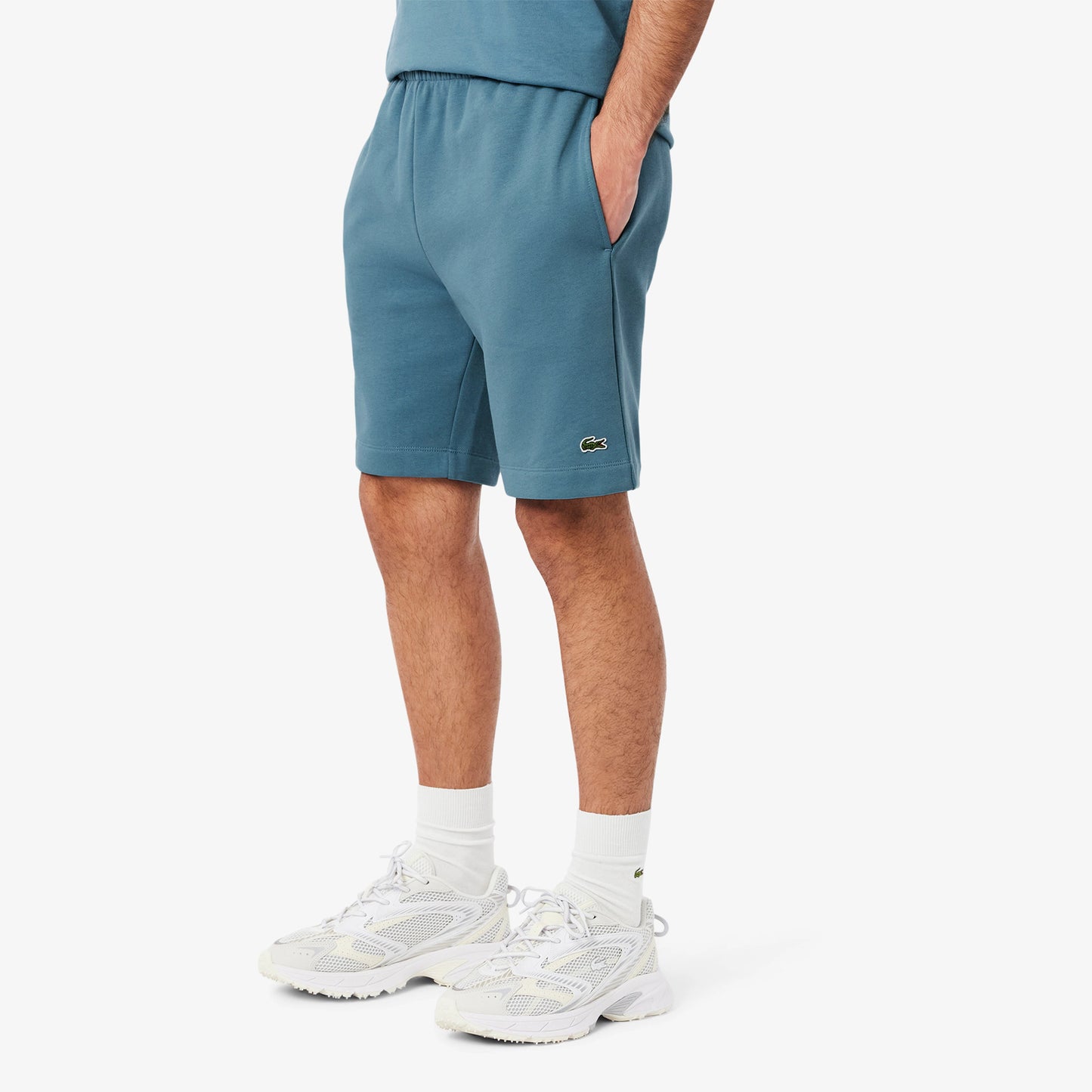Lacoste Šortky Muži - modro-šedá