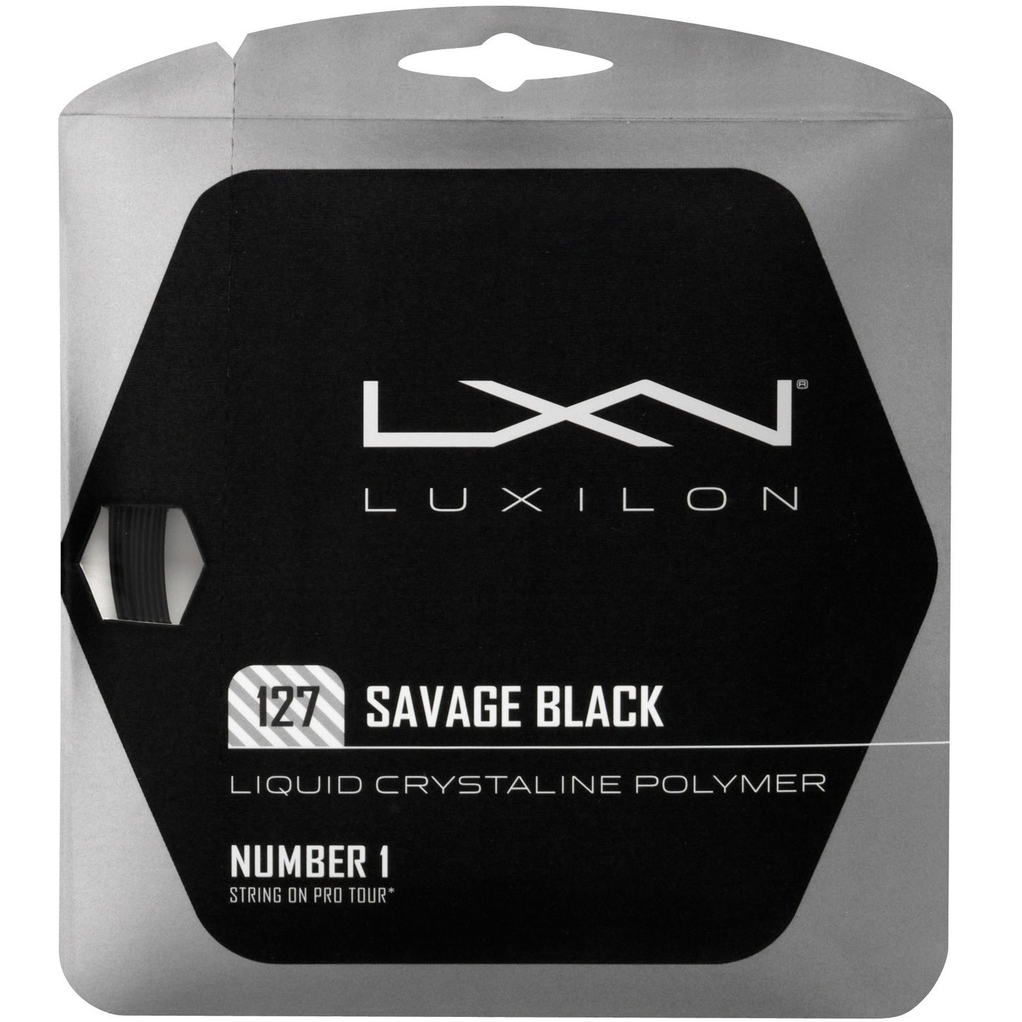 Luxilon Savage  Výpletová sada 12,2m - černá
