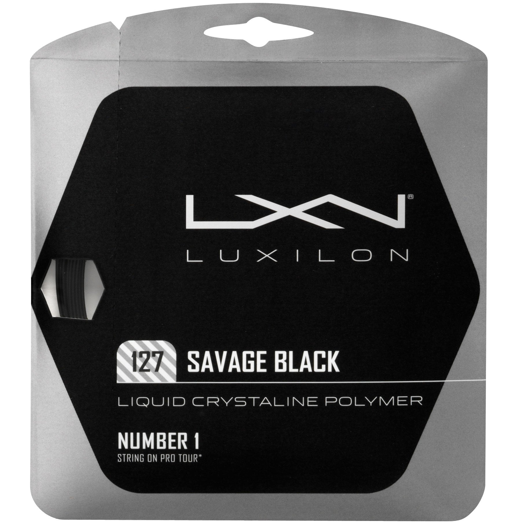 Luxilon Savage  Výpletová sada 12,2m - černá