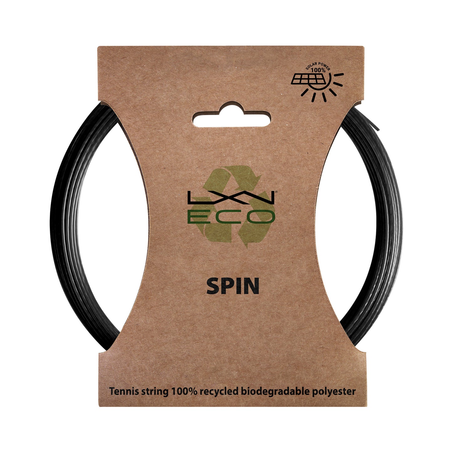 Luxilon Eco Spin Výpletová Sada 12,2m-Černá