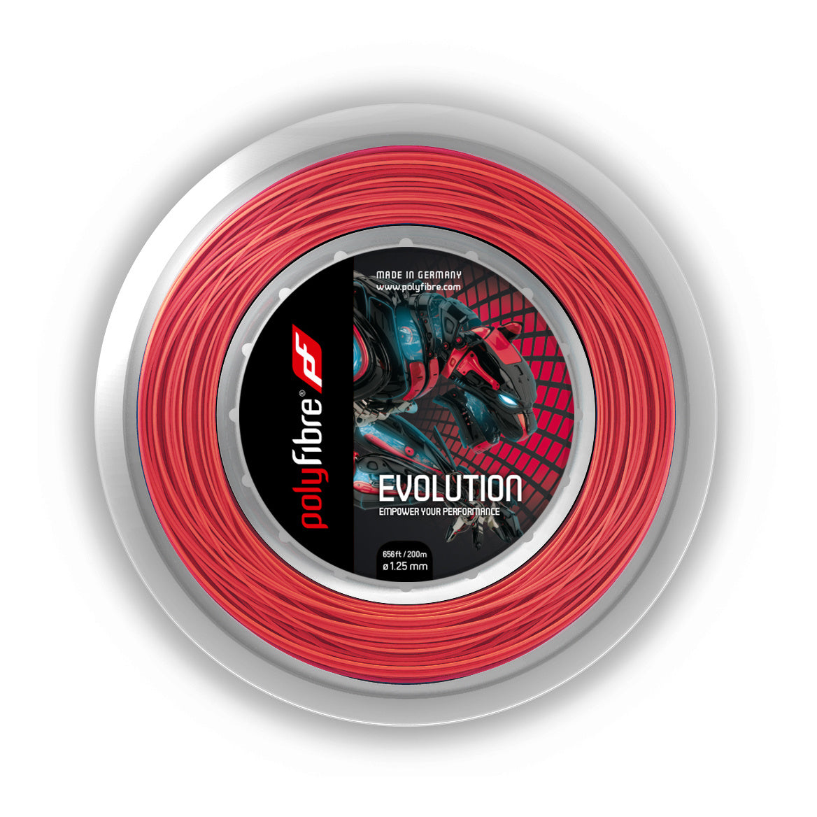 Polyfibre Evolution Výplet-Role 200m-Červená