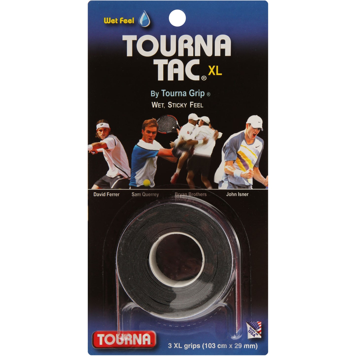 Tourna Tac 3ks V Baleni-Černá