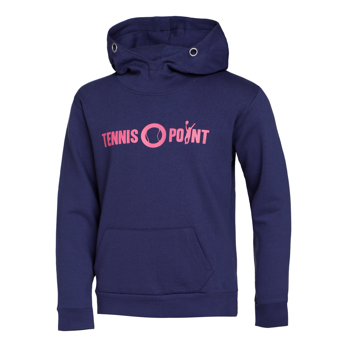 Tennis-Point Basic Hoody Děti - tmavě modrá, růžová